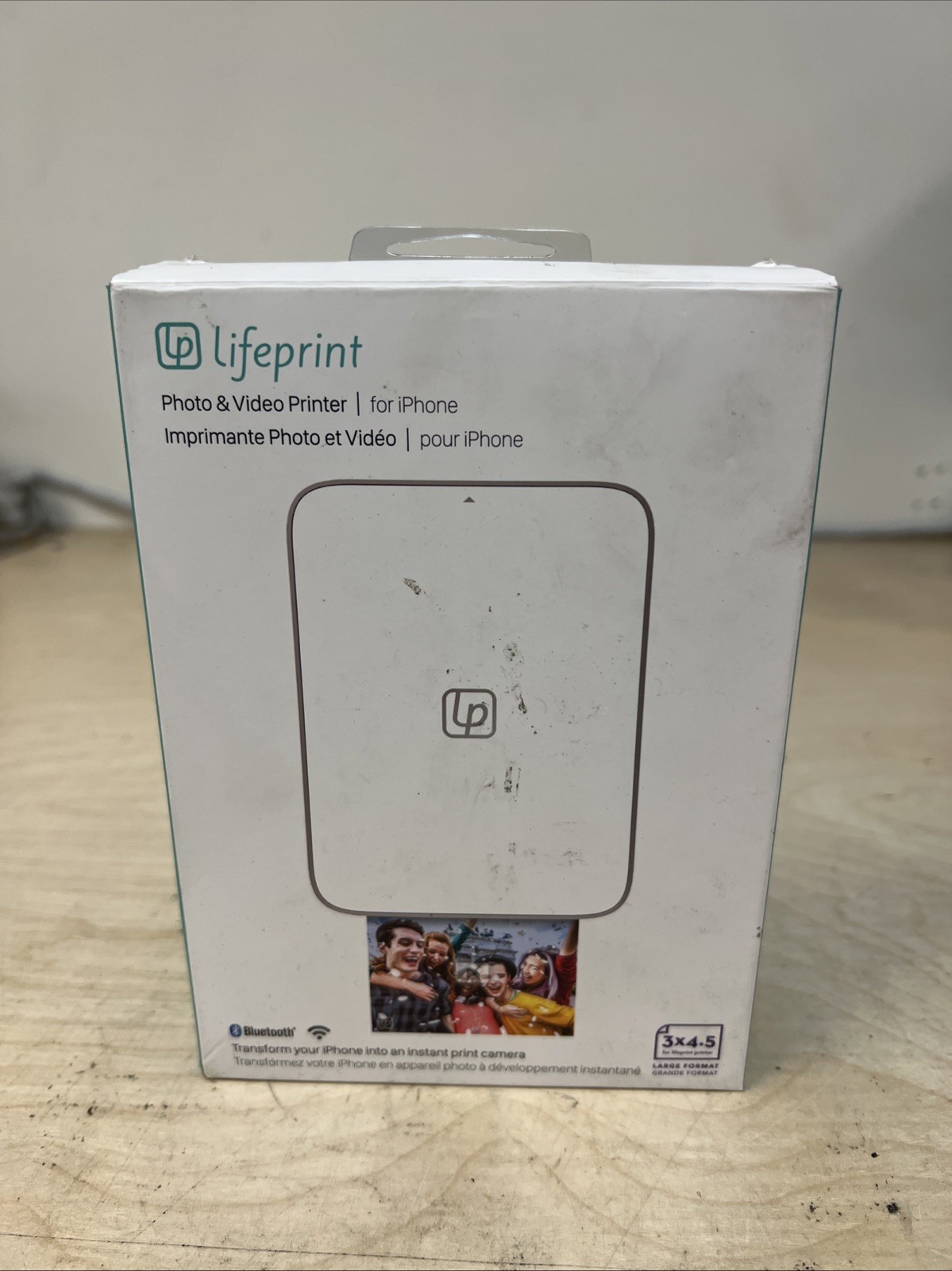 Lifeprint Ultra slim Photo and Video Printer iPhone - New - Hyperphoto Embedded