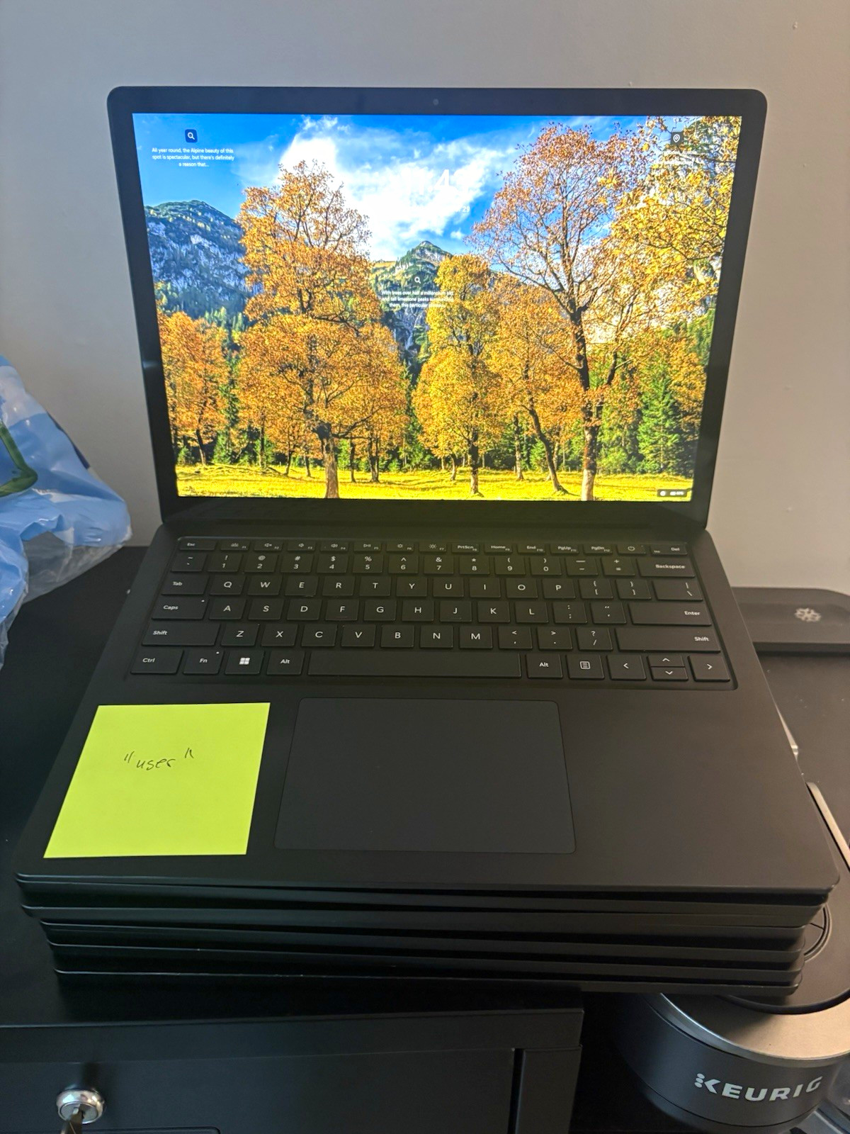 Lot of 7 Microsoft Surface Laptop 5 i7 16GB Ram, 512 GB SSD- Grade B Black 