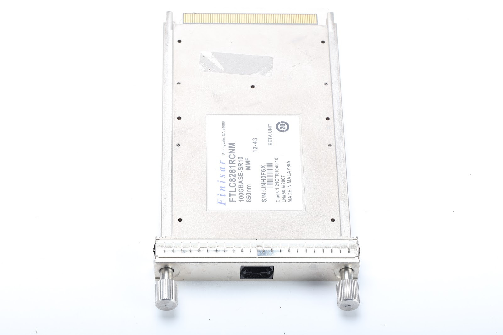 Finisar FTLC8281RCNM 100GBASE-SR10 Transceiver