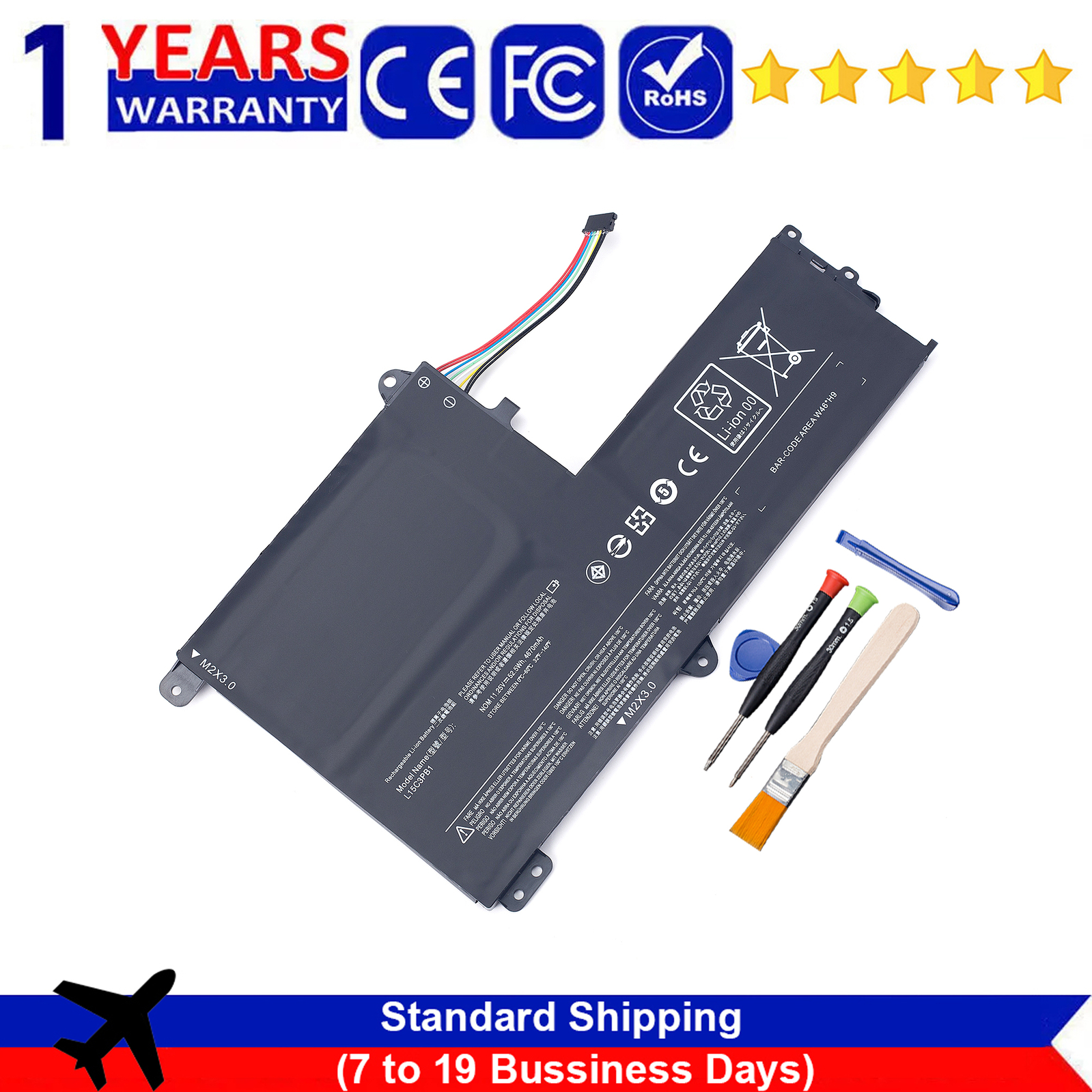 L15C3PB1 L15L3PB0 Battery For Lenovo IdeaPad 320S-14IKB Yoga 510-14IKB 510-14IKS