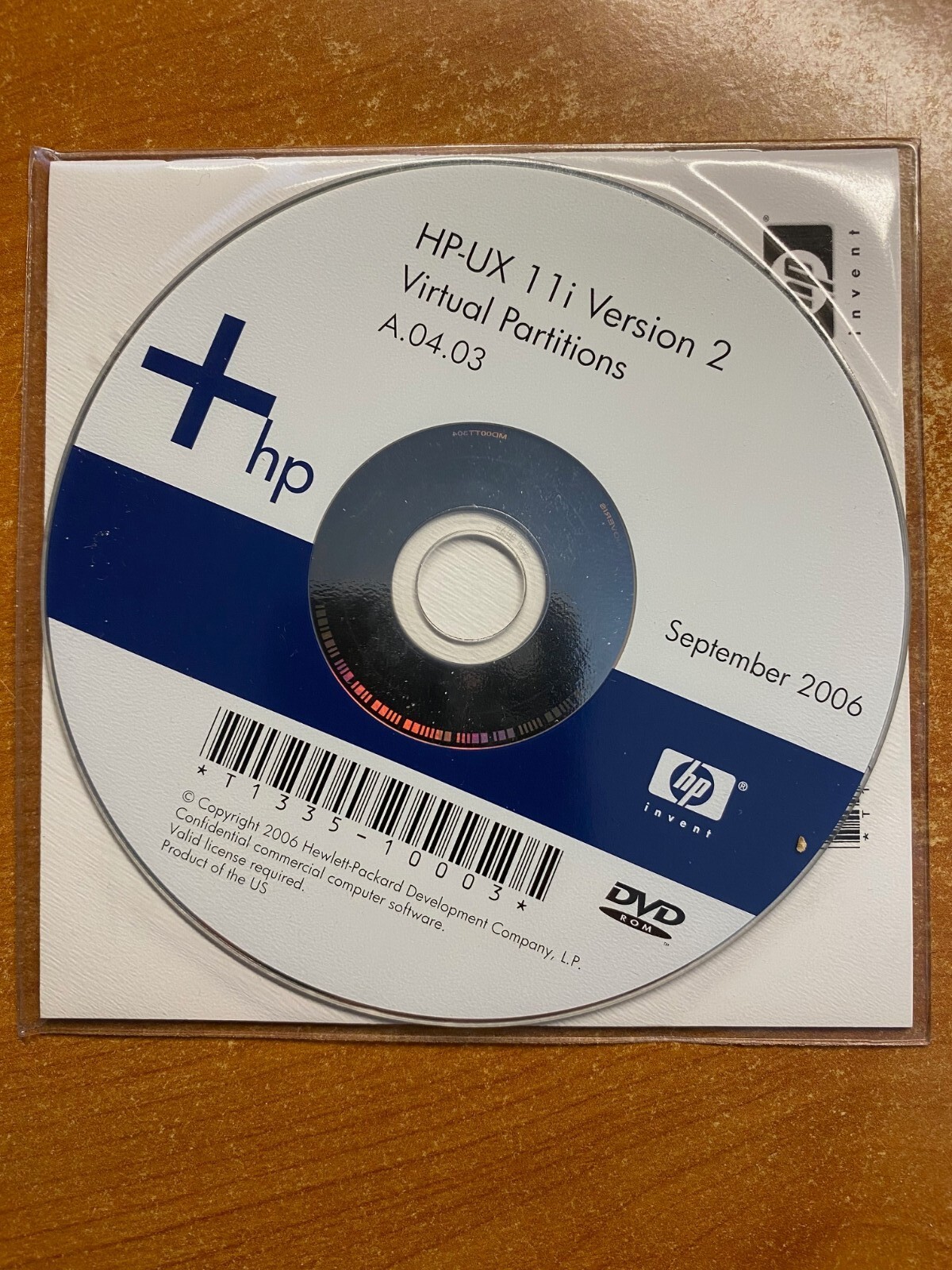 HP-UX 11i Version 2 Virtual Partitions A.04.03 September 2006