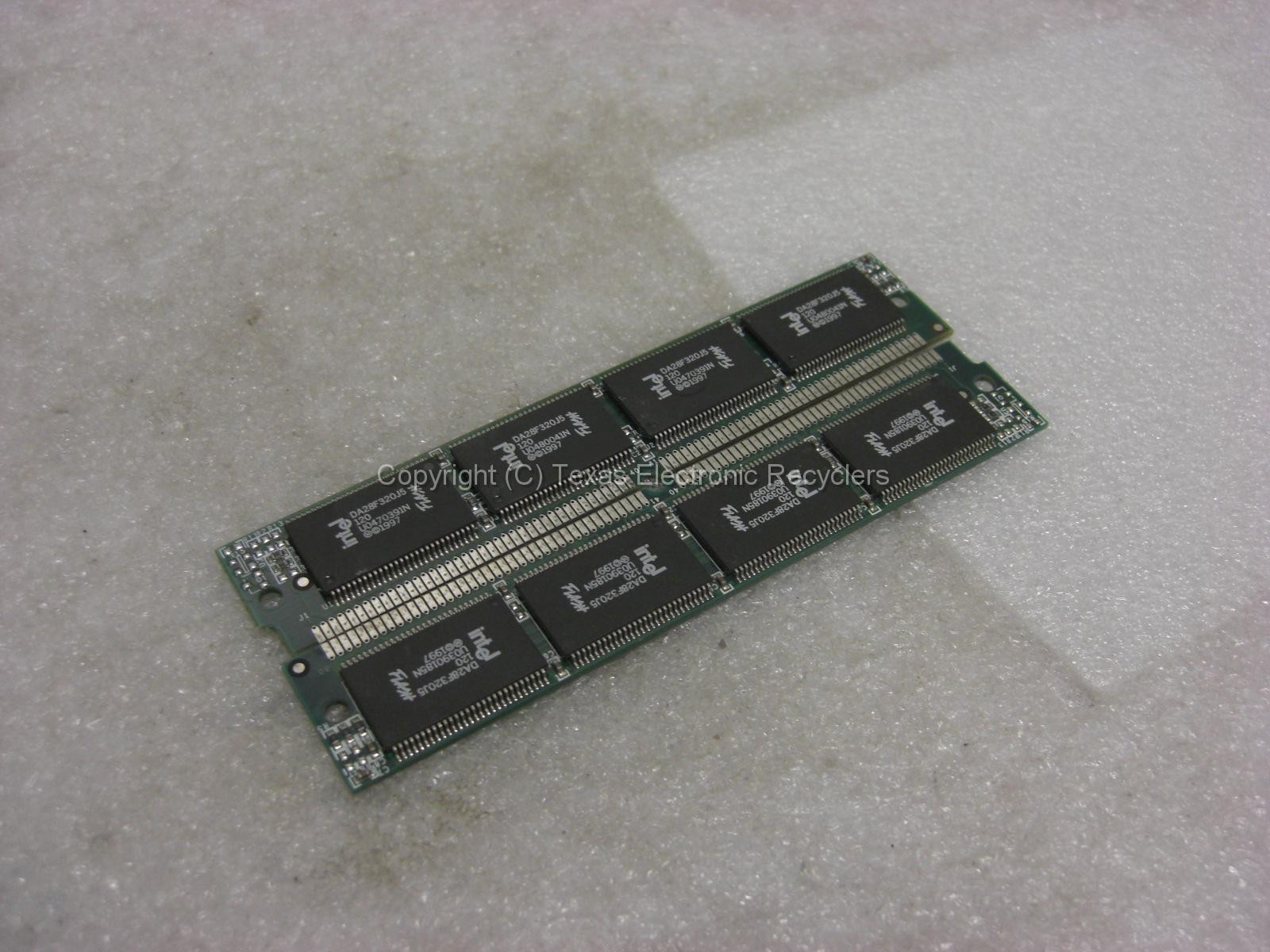 LOT OF TWO Smart sm73243xv2civs2 16mb simm 80-pin memory  32mb total