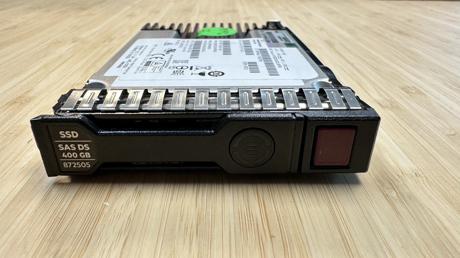 HPE 400GB 12G SAS Mixed Use 2.5 SFF SC DS SSD MU 872505-001 22hrs 99.99%