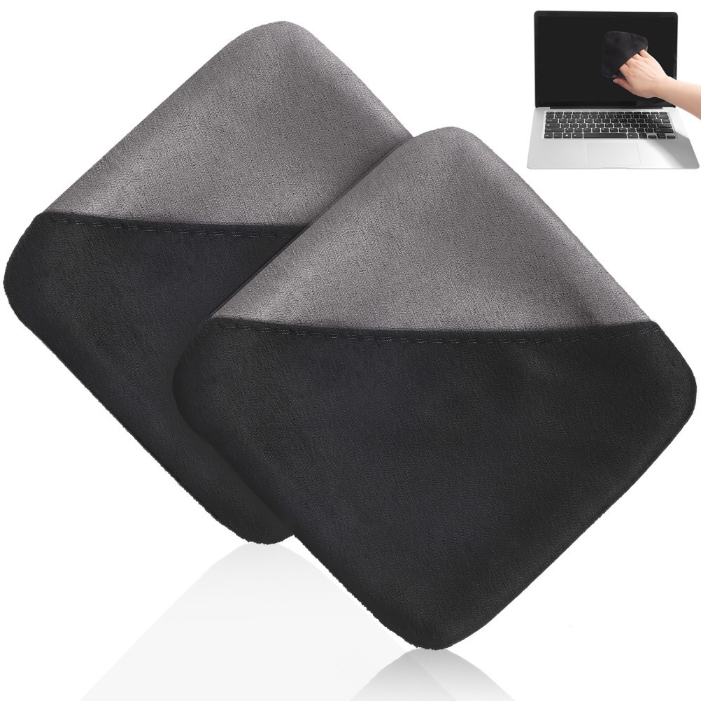 2 Pcs Screen Microfiber Electronic Computer Cloth