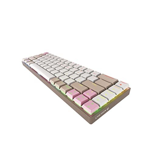 CHERRY MX-LP 2.1 SIZE RGB MX SILVER SPEED SWITCHES KHAKI PINK - KHAKI PINK