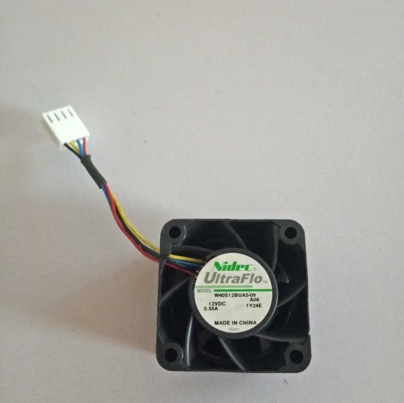 Nidec UltraFlo 40*40*28mm W40S12BUA5-09 Cooler Cooling Fan 12V 0.55A 4Pin 4cm