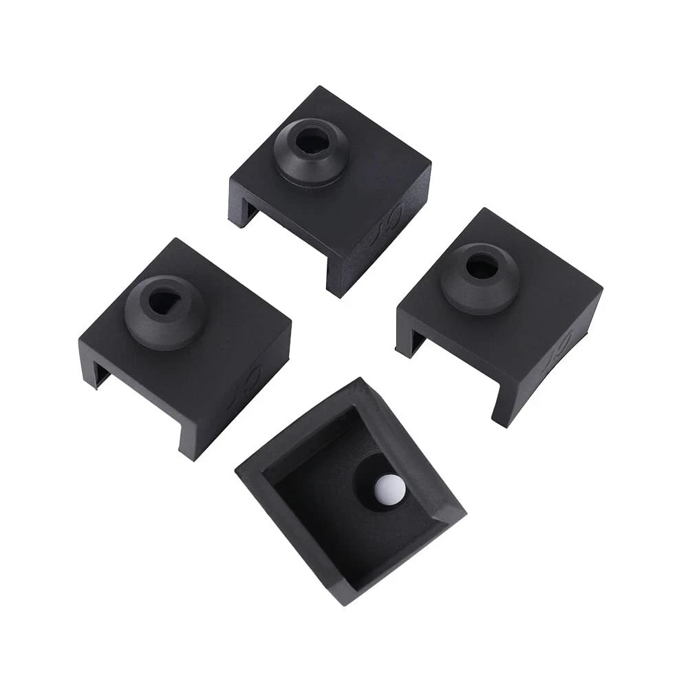 4PCS Official Creality 3D Printer Hotend Silicone Sock Heater Block Silicone Cov