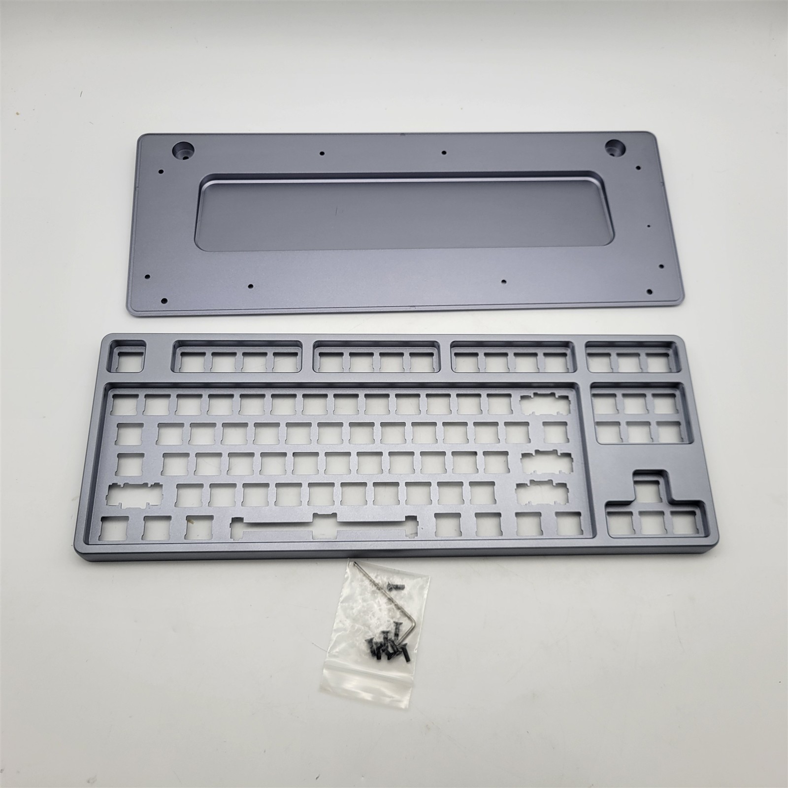 DROP CTRL Aluminum Case - Anodized TKL Low-Profile Aluminum Case Gray