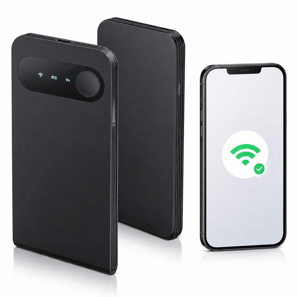 ECOVOX E1 Portable 4G LTE WiFi Hotspot, SIM-Free Mobile Router, Cloud SIM