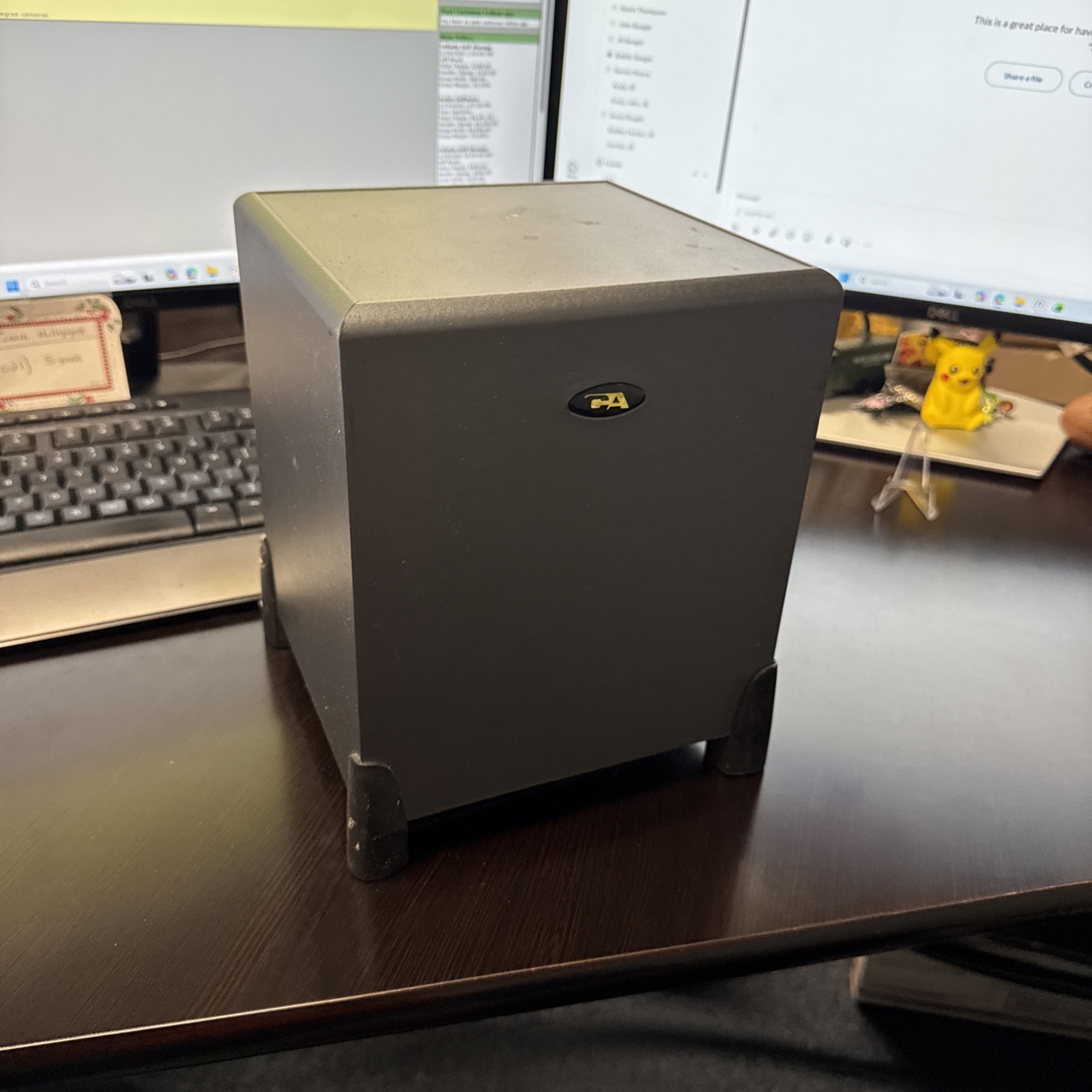 Cyber Acoustics Subwoofer Tested & Working 
