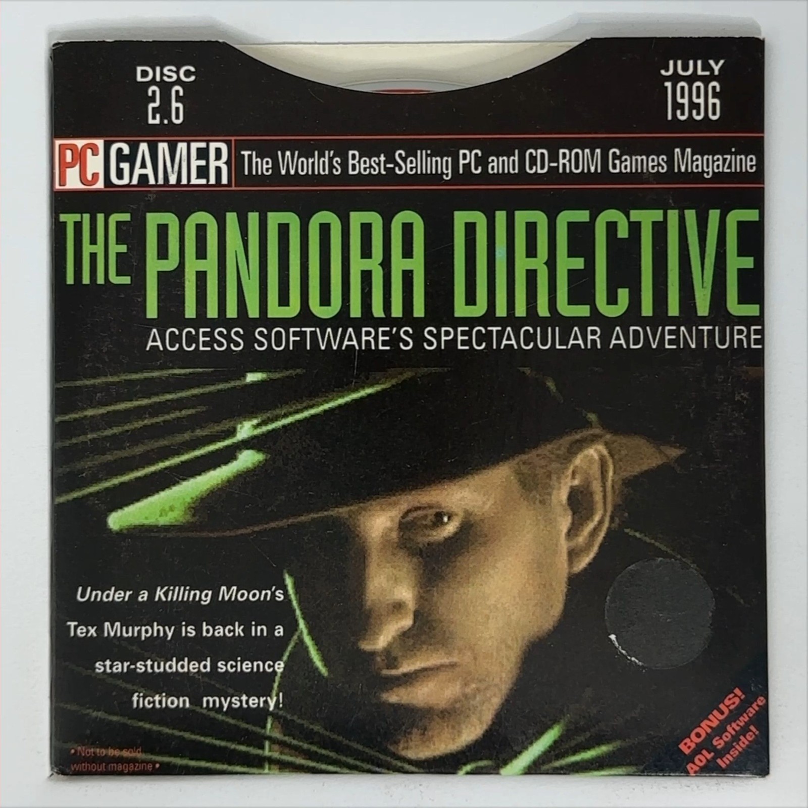 PC Gamer Demo Disc 2.6 July 1996 CD-ROM Vintage PC Gaming Software