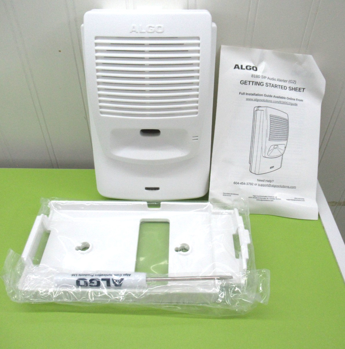 Algo 8180 G2 – IP Paging Speaker / Loud Ringer  SIP Audio Alerter –  New
