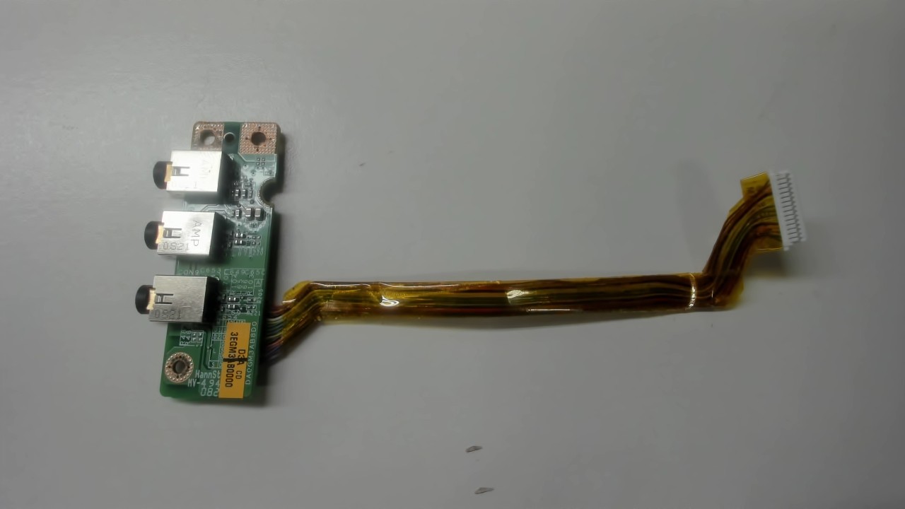 Dell Studio 1735 Audio Board Jack w/ Cable