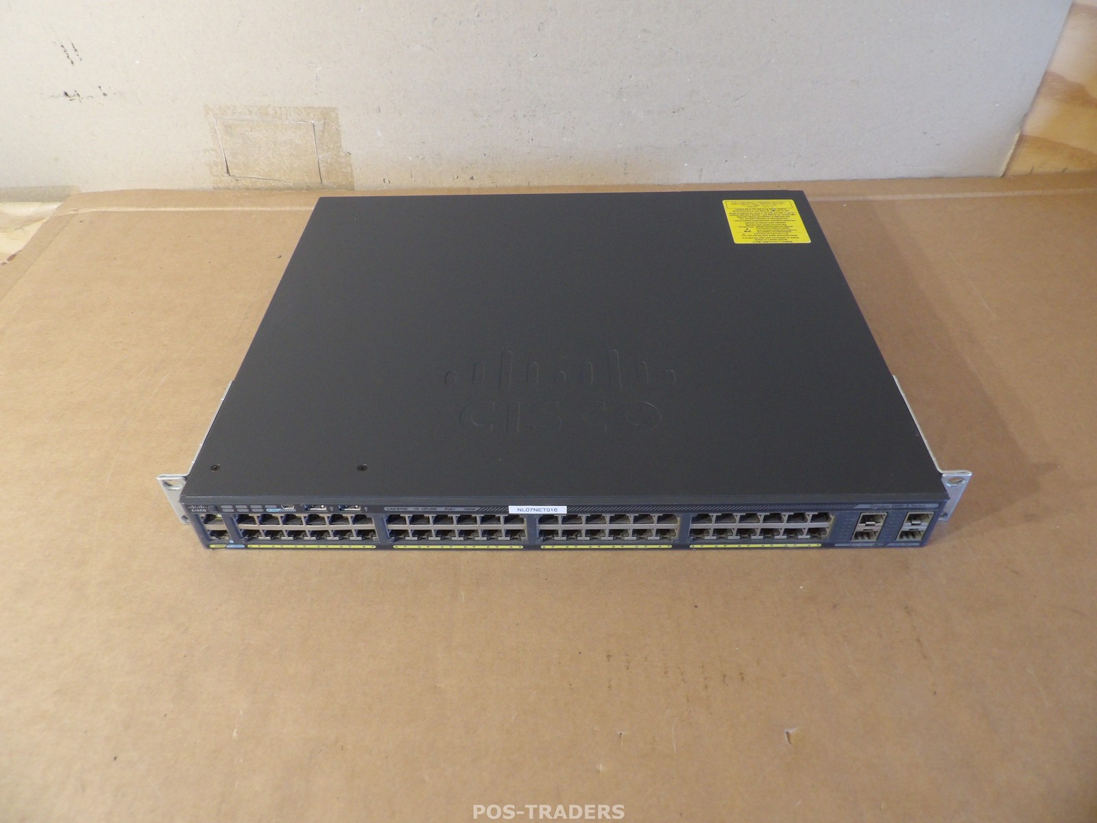 Cisco WS-C2960X-48FPS-L V06 Catalyst 2960-X Ethernet Switch + RACK EARS
