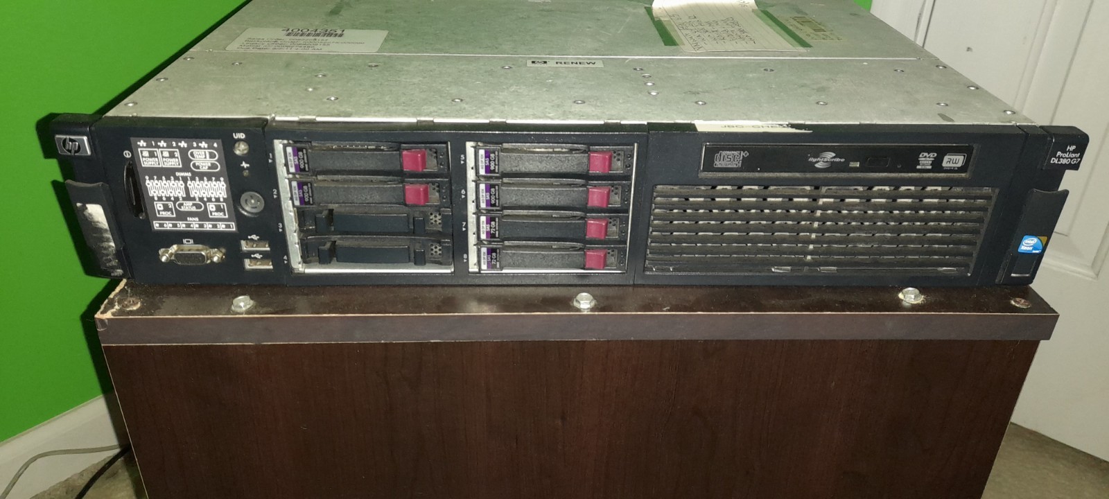 HP 583914-B21 PROLIANT DL380 G7 Server