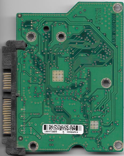 SEAGATE ST380815AS 80GB SATA PCB BOARD  P/N: 9CY131-035  FW: 4.ADA  100473089 N