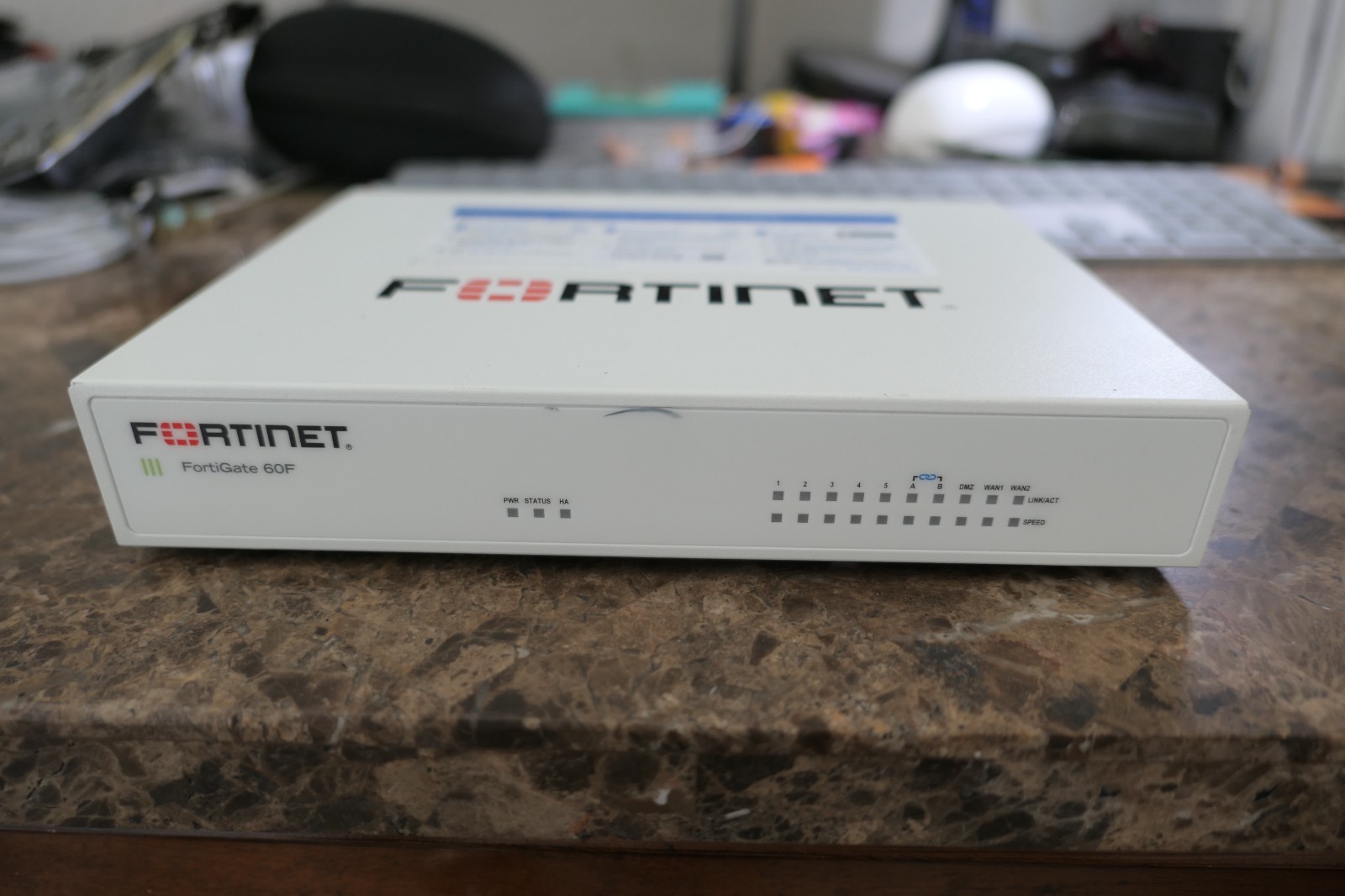 Fortinet FortiGate FG 60F Security Appliance P/N: FG-60F