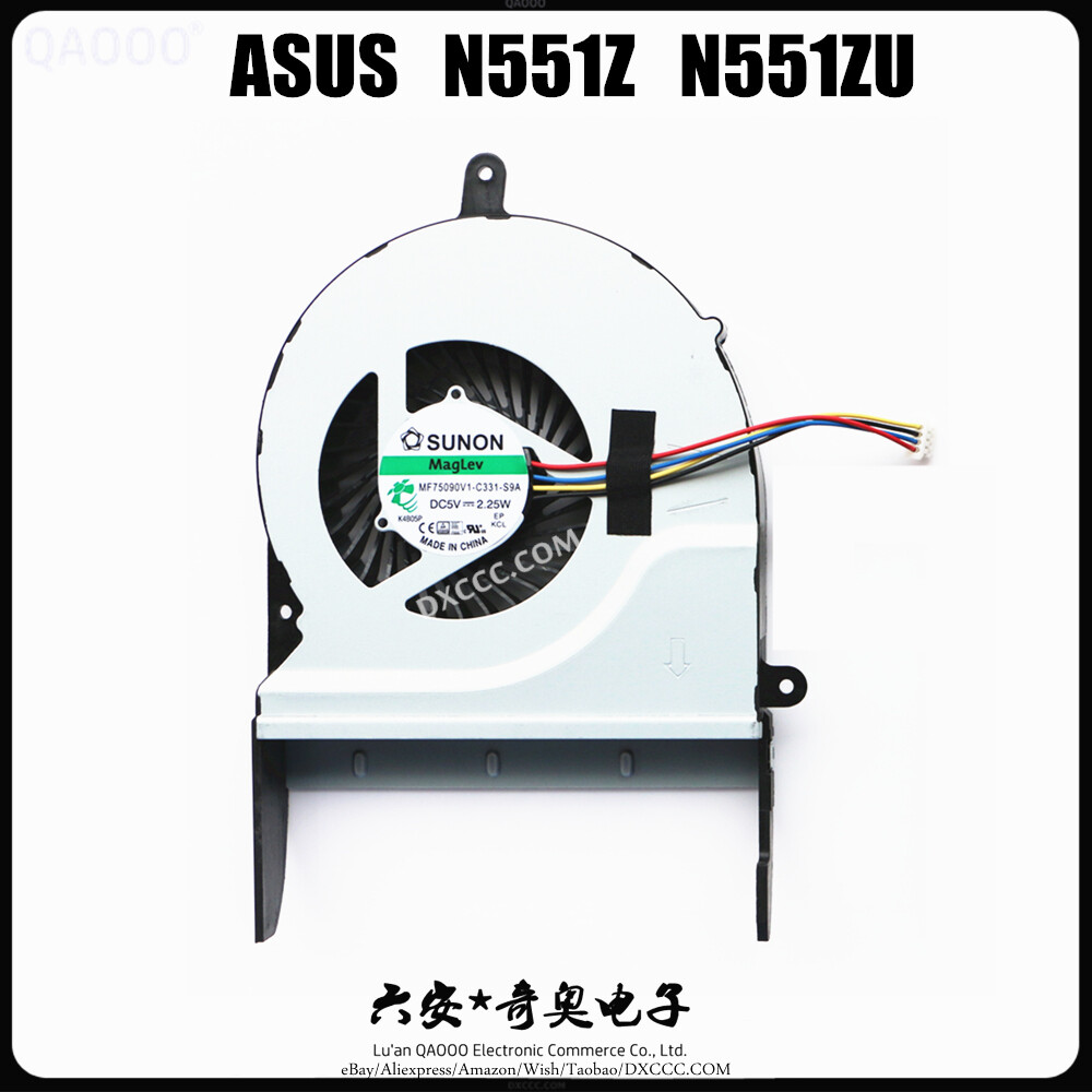 New Original ASUS N551Z N551ZU CPU Cooling Fan SUNON MF75090V1-C331-S9A