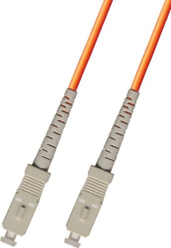 100M Outdoor Black Multimode Duplex Fiber Optic Cable 62.5/125 SC Patch Cable