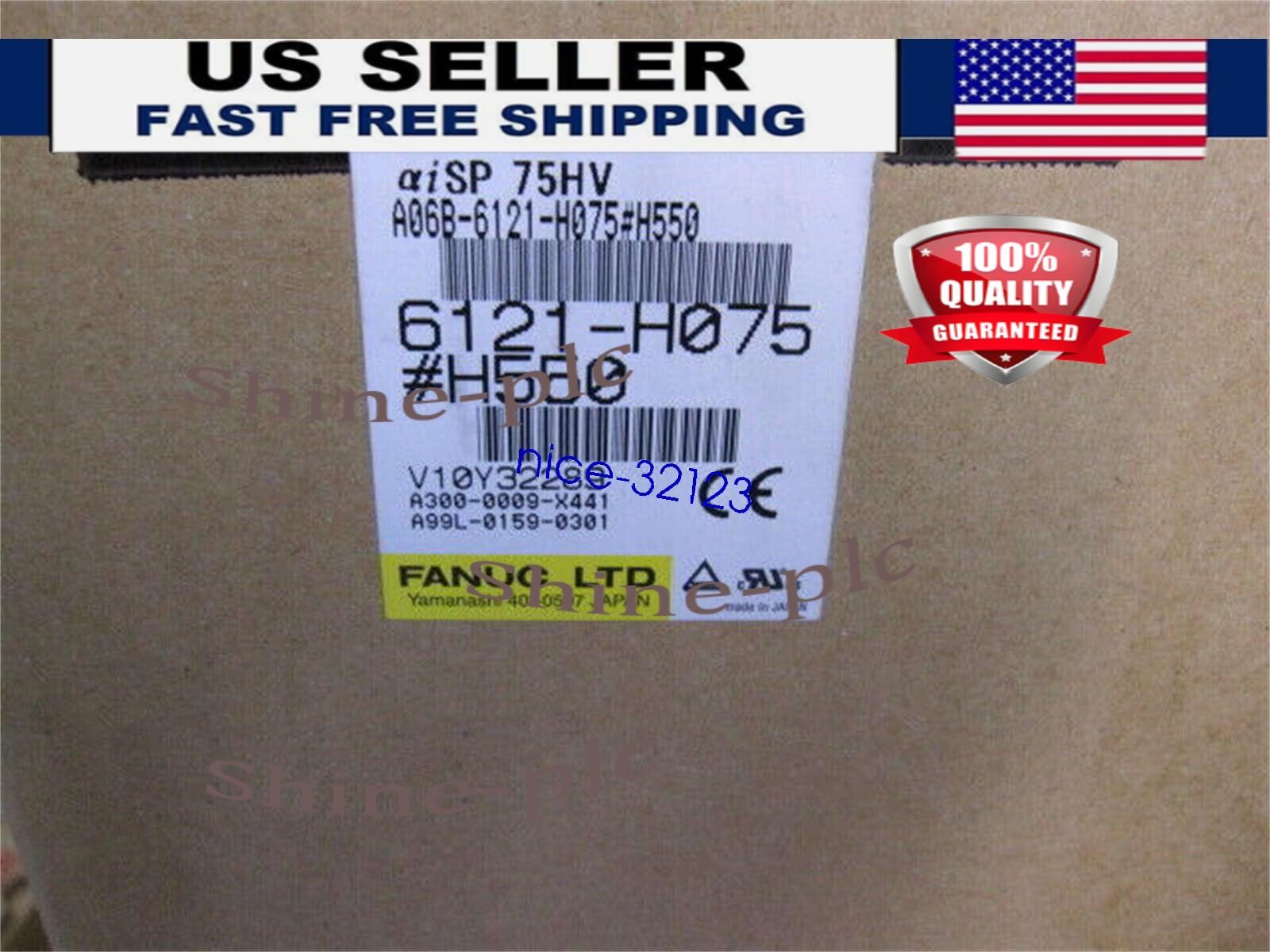 1PC New In Box FANUC A06B-6121-H075#H550 Servo Drive via DHL&FedEx&UPS