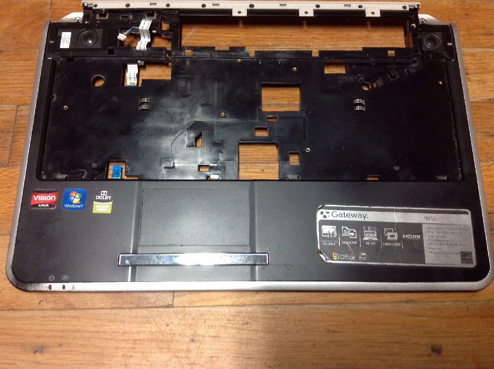 OEM GATEWAY NV52 Series Laptop Palmrest w/ Touchpad Cover 
