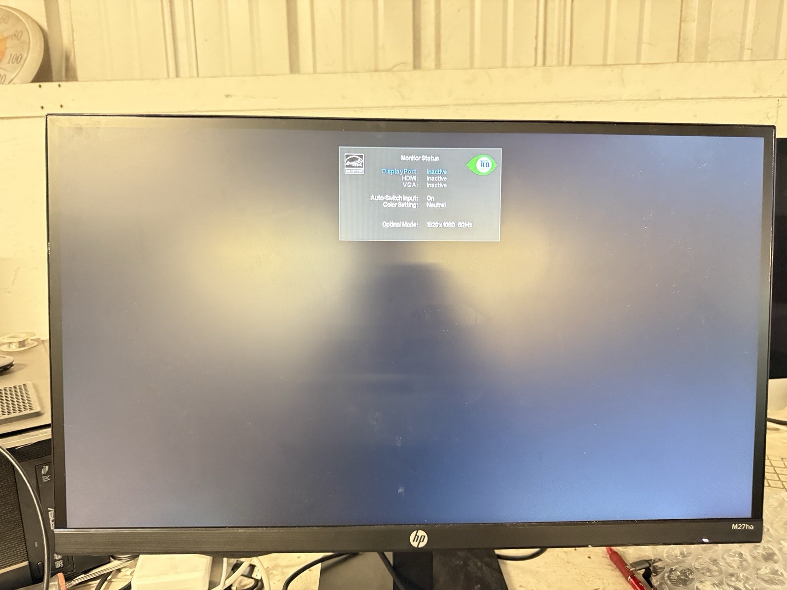 HP M27ha FHD MONITOR  27 inch Widescreen IPS LED Monitor - TESTED