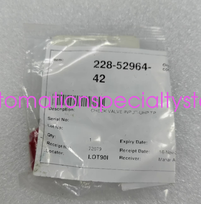 1PCS NEW SHIMADZU  228-52964-42 Check valve shipping  Via DHL or Fedex
