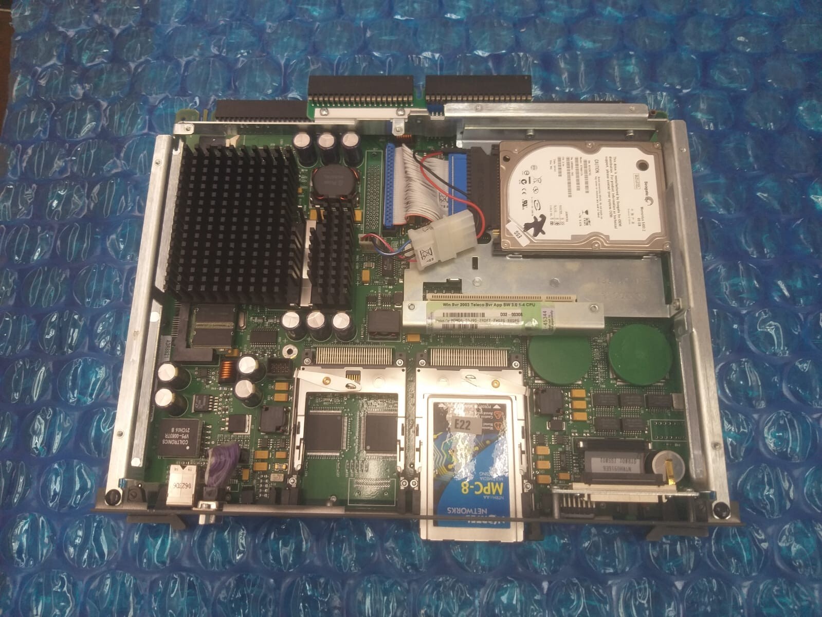 Nortel NTUB01CAE5 / NTRH30AAE5 CallPilot 201I server channel w/250 voice seats