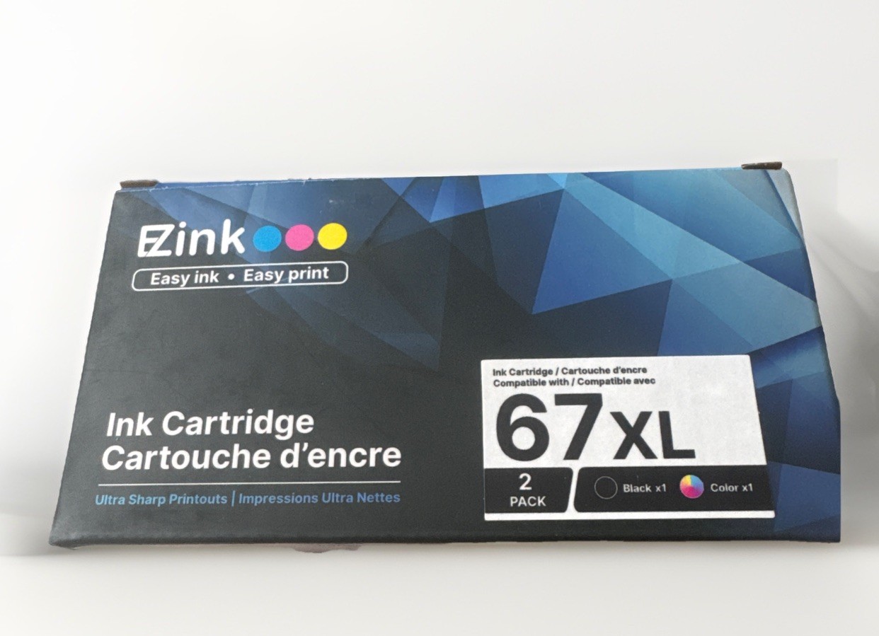 Easy ink .easy print ink cartridge cartouche d en re ultra sharp printouts 2 pac