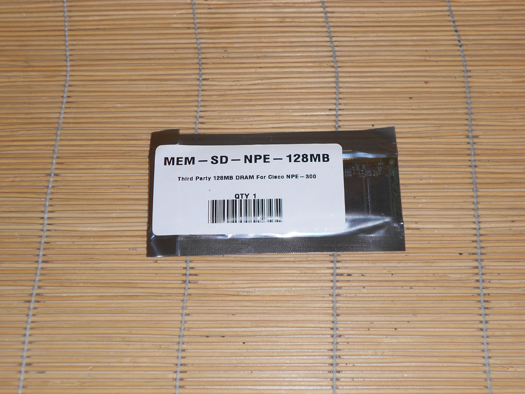 NEW Cisco MEM-SD-NPE-128MB 168PIN 7200 NPE MEM for Cisco NEW 
