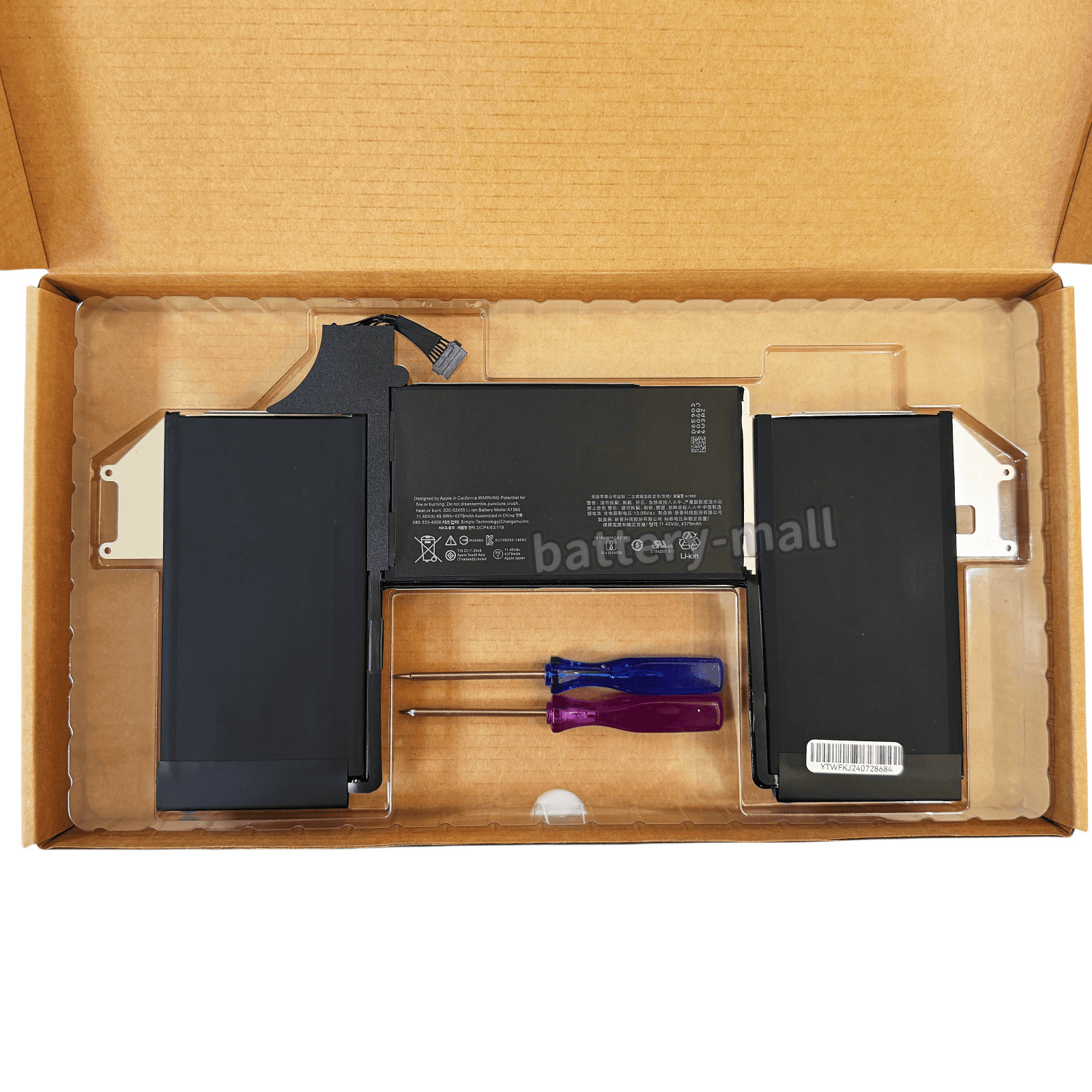 A1965 Genuine Battery for Apple Macbook Air 13" 2018-2021 A1932 A2179 3184 3303