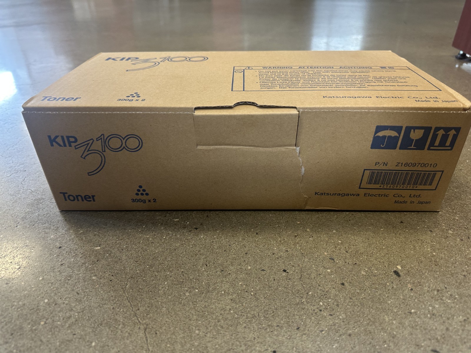 Genuine KIP 3000 Z050970010 Black Toner Cartridge 2-Pack