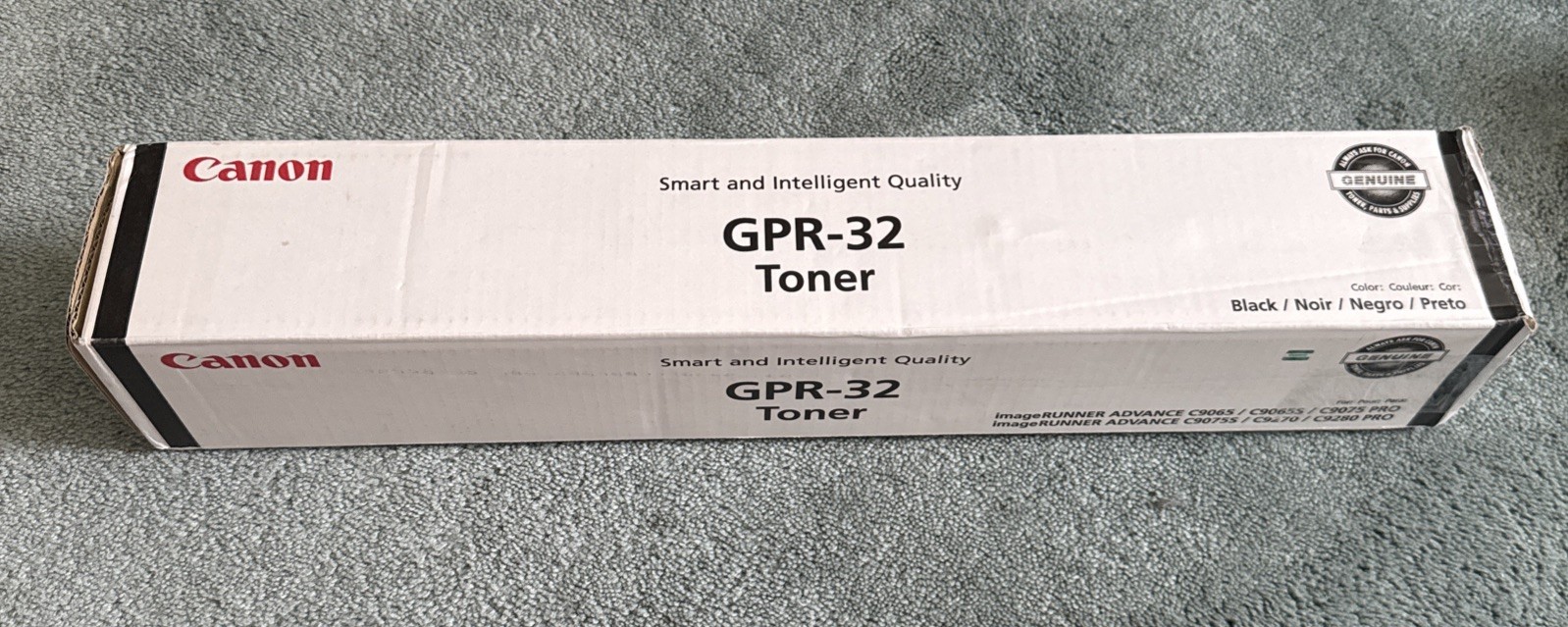 GENUINE CANON GPR-32 BLACK TONER - 2791B003[AA] - Taped Closed, Please Read