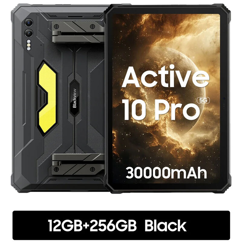 Blackview Active 10 Pro Rugged 5G Tablet PC Android 14 Mobile Waterproof Unlock