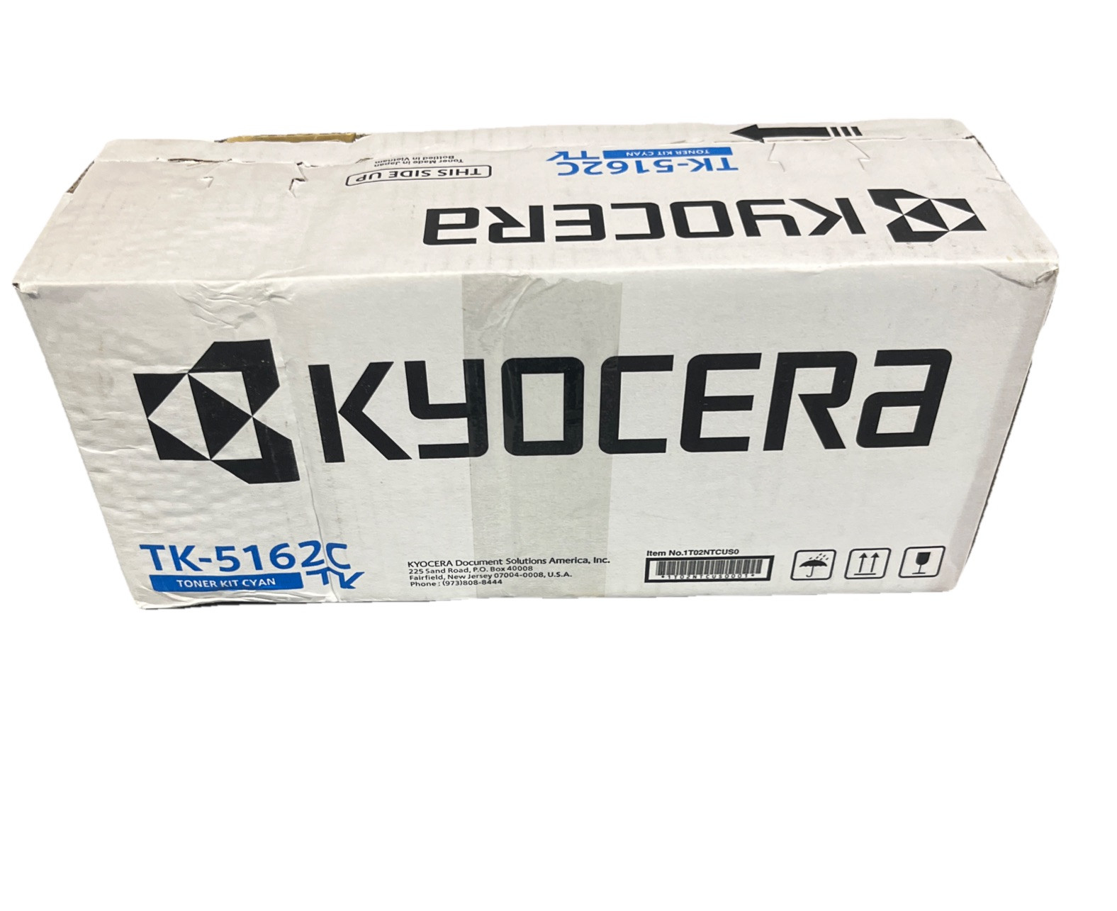 Genuine Kyocera TK-5162C Original Toner Cartridge - Cyan  Ecosys P7040 Cdn