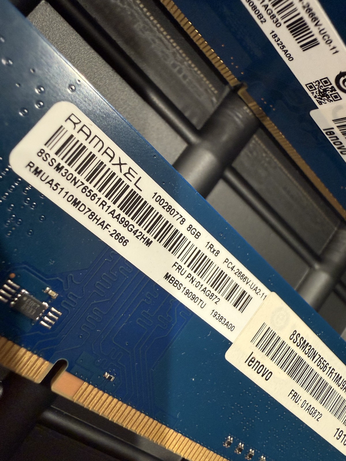 Ramaxel 16GB 2x8GB DDR4 2666MHz PC4-21300 1Rx8 Laptop DIMM RAM