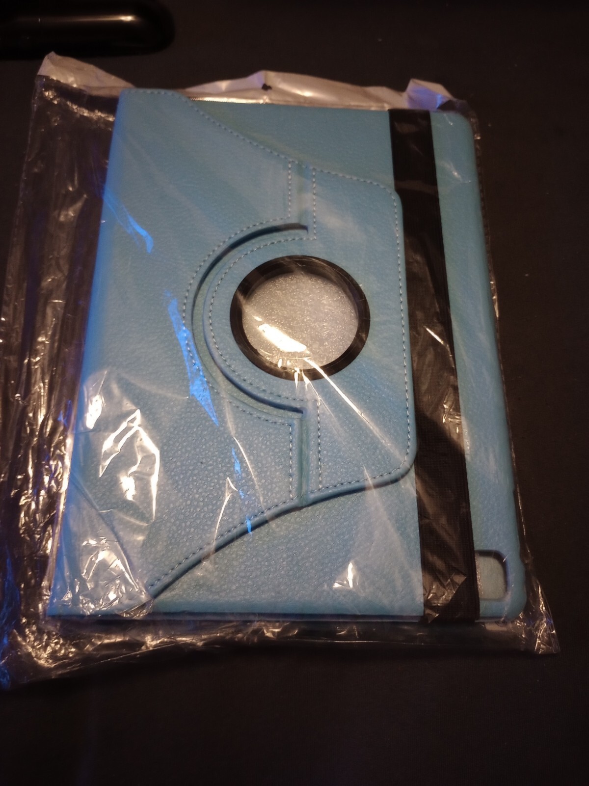 NEW Zeox iPad Air 2 6 Cases Sky Blue 360 Degree Swivel Protective Apple Tablet
