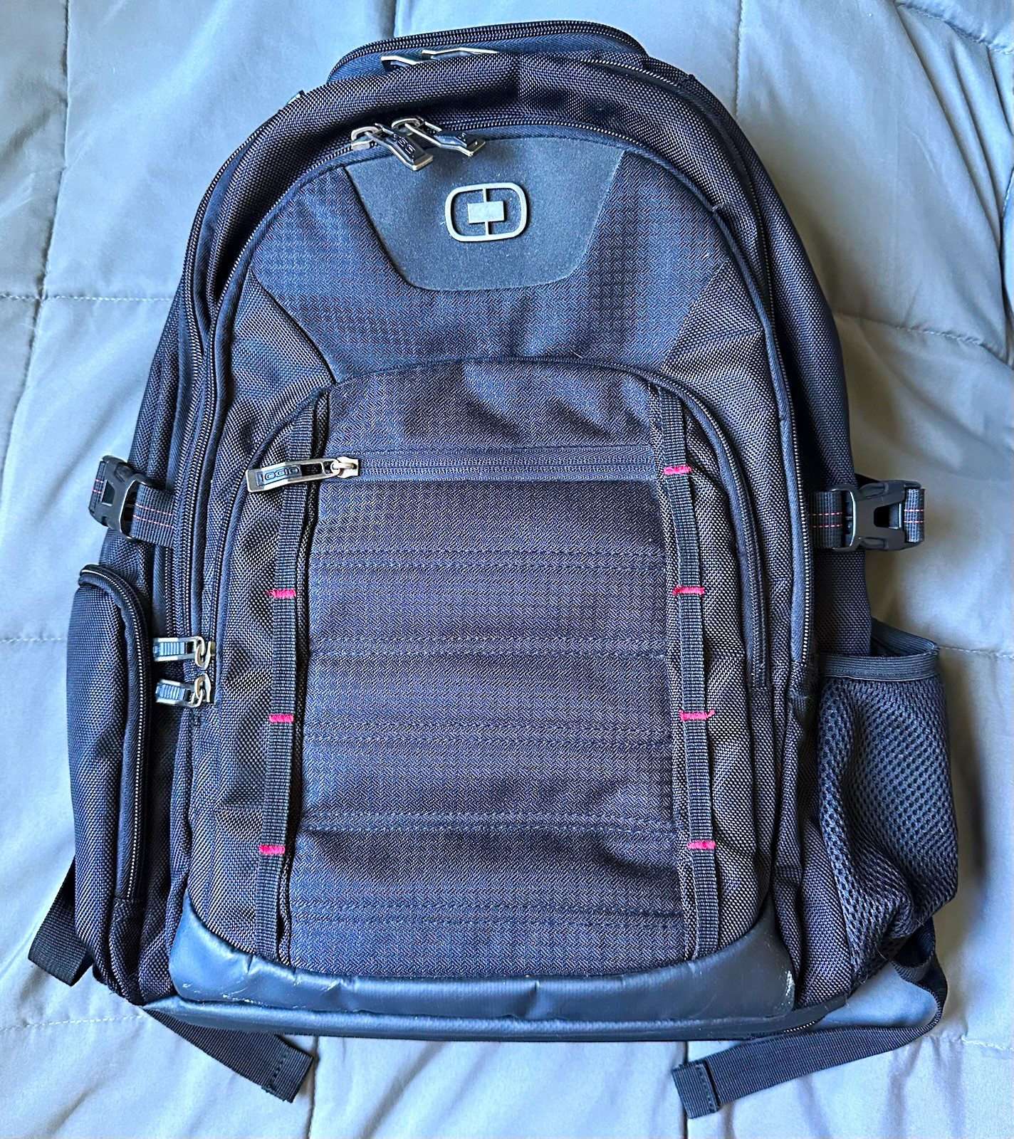 OGIO Prospect Backpack Black Laptop Travel School Bag Airflow Padded
