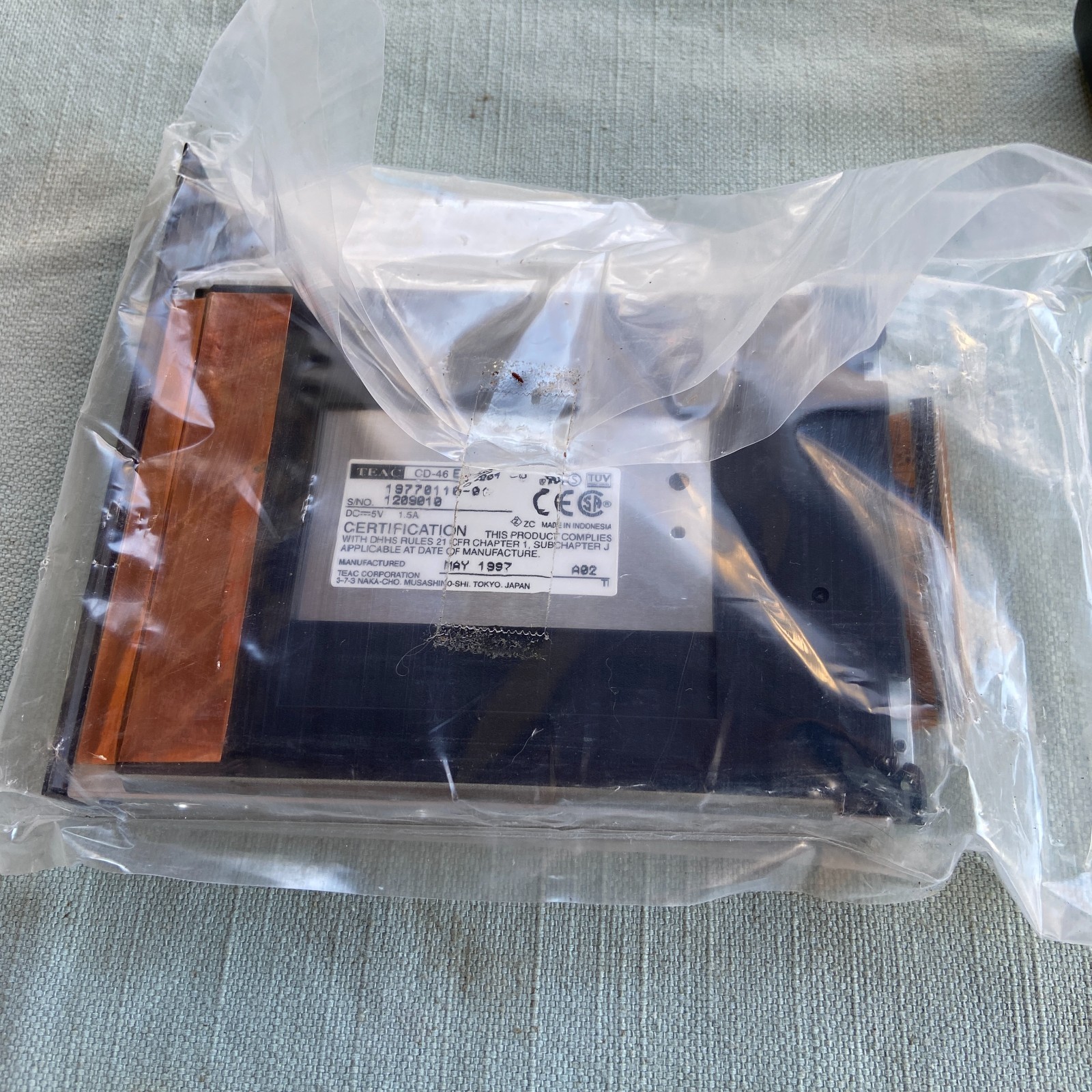NEW Teac CD-46E-001 19770110-01 1997 Internal CD Drive IBM Thinkpad 365 Series