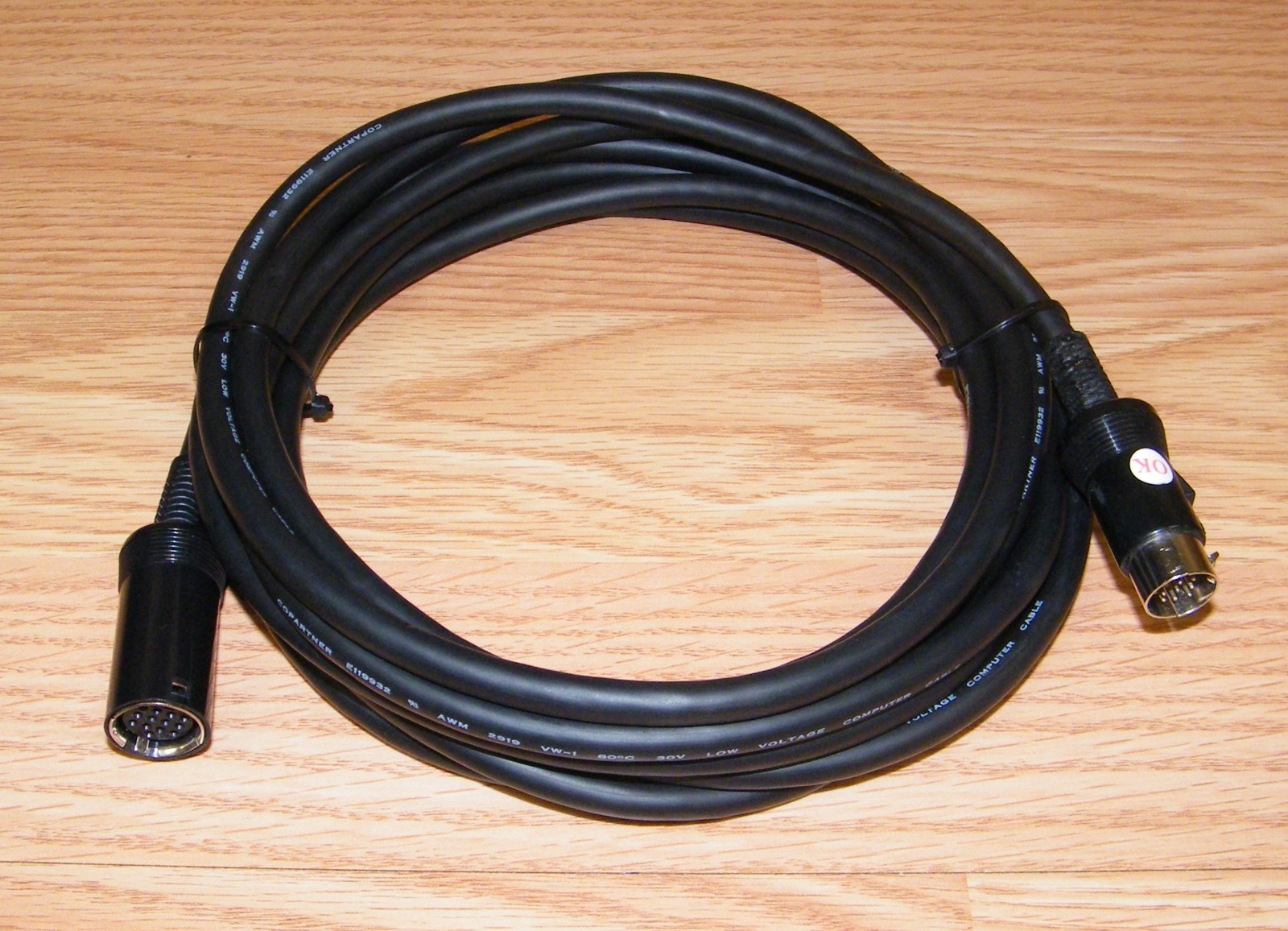 Copartner E119932 AWM 2919 (VW-1) 80°C 30V Low Voltage Computer Cable **READ** 