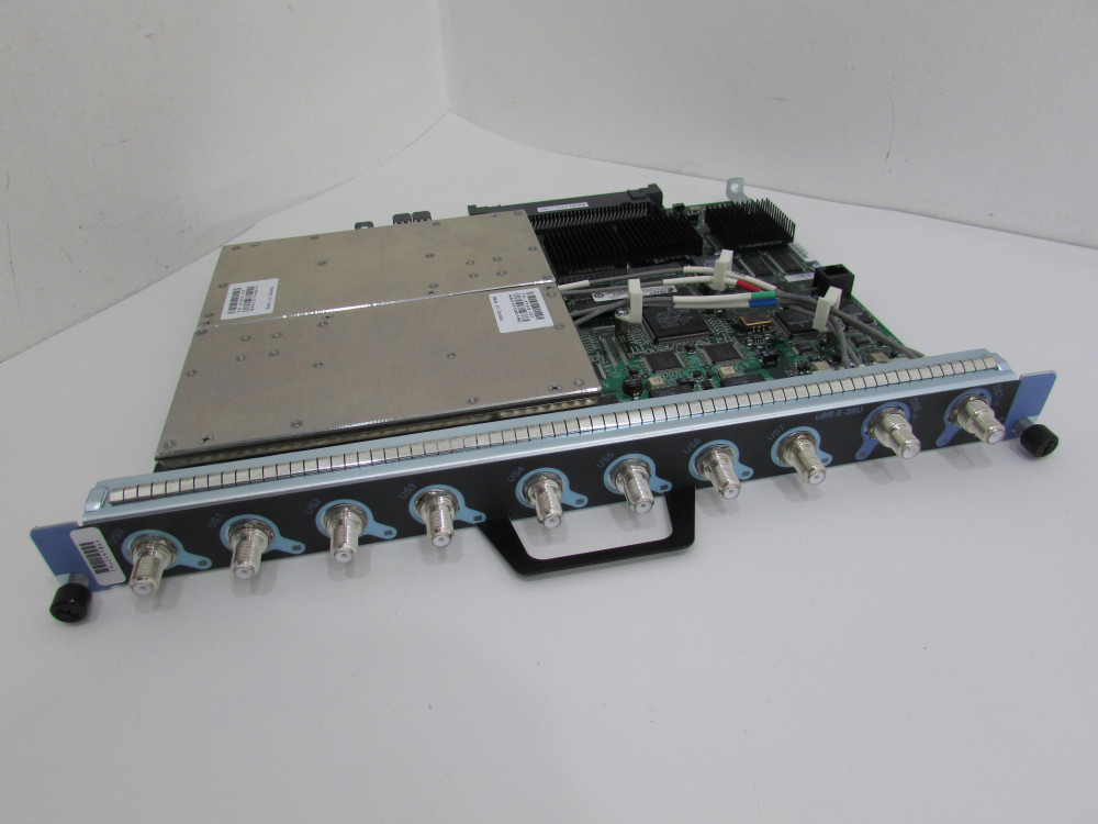 Cisco UBR-E-28U BPE, 2 downstreams w upconverter, 8 upstreams, A-TDMA, Adv PHY 