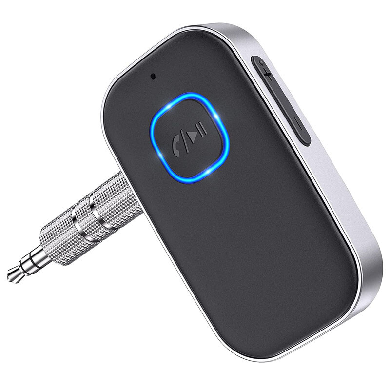 USB Wireless Bluetooth 5.0 Transmitter Receiver 3.5mm 2in1 Audio Adapter Aux Car