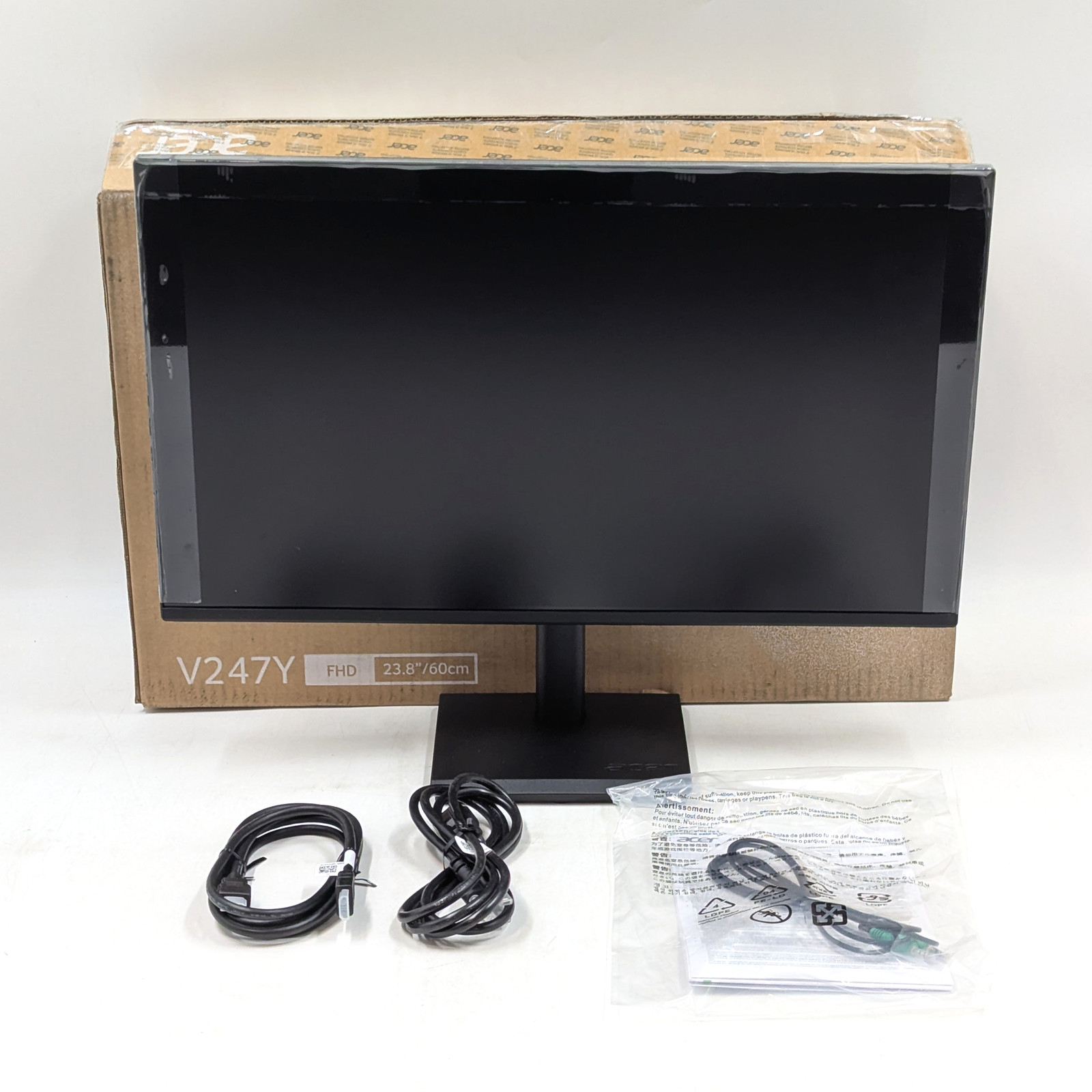 Acer Vero V247Y  24" 1920 x 1080 120Hz  LCD Monitor (UM.QV7AA.G03) - Black