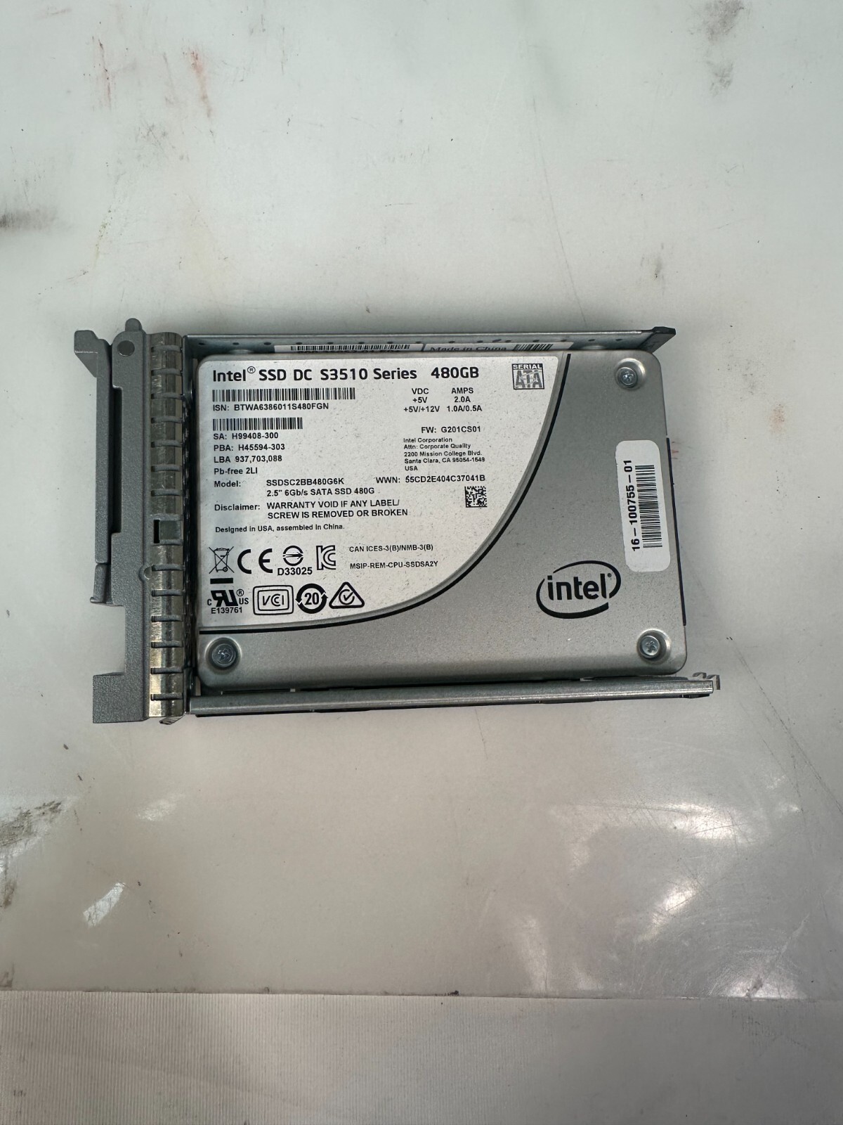 CISCO UCS-SD480GBKS4-EV 480GB 6GB SATA INTEL 3510 HDD-UCS-SD480GBKS4-EV MP