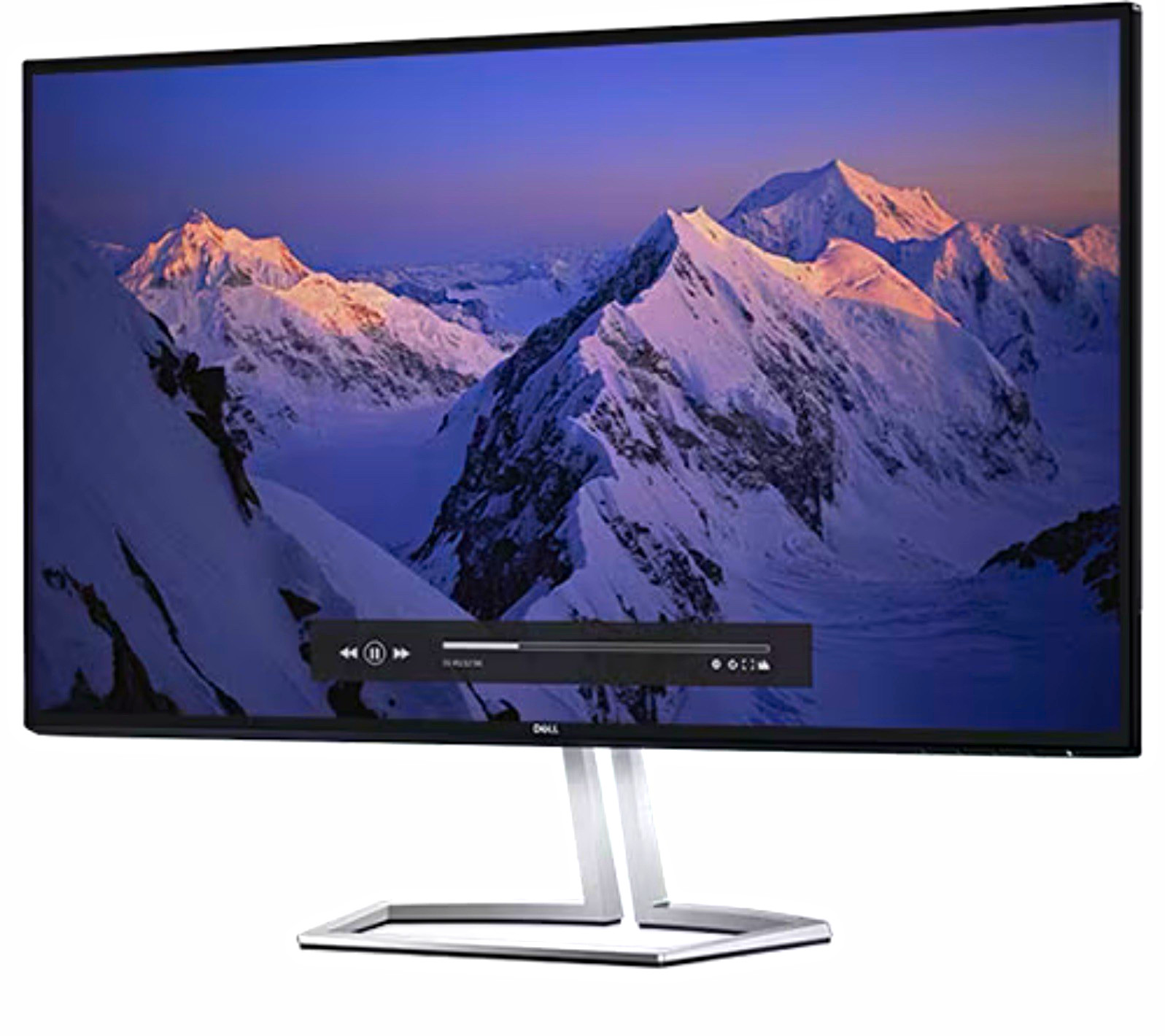 Dell UltraSharp 25-27.9 in 16:9 Monitor Silver/Black with Silver Stand