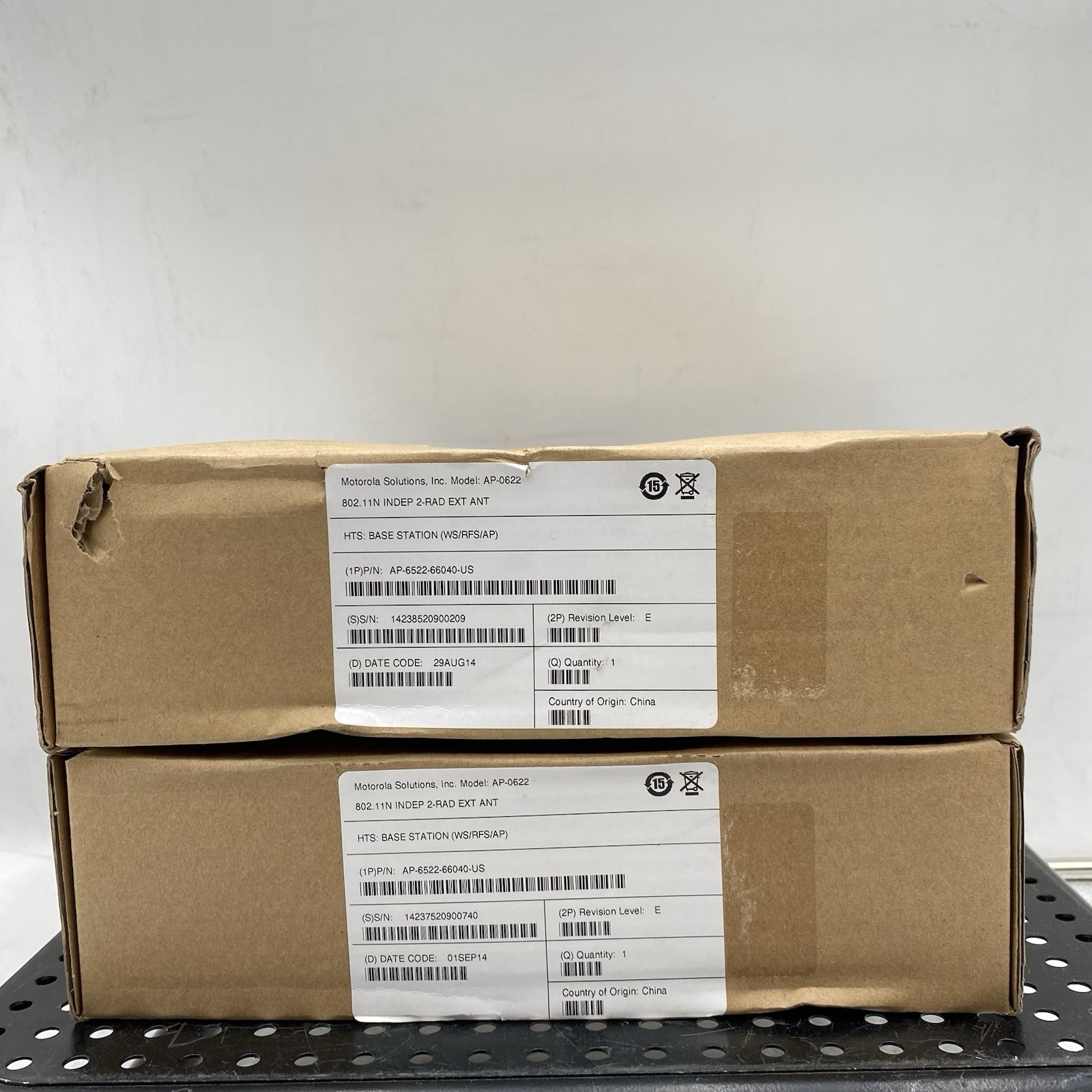 LOT OF 2 Motorola AP-0622 Radio 1-1/2-0 Access Point AP-6522