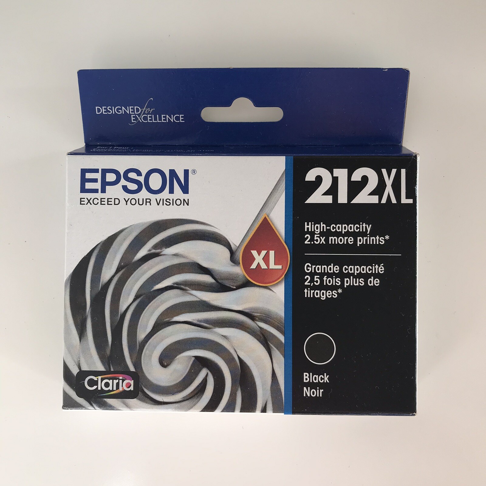 2025 Genuine Epson 212XL High Capacity Black Ink Cartridge T212XL120 OEM