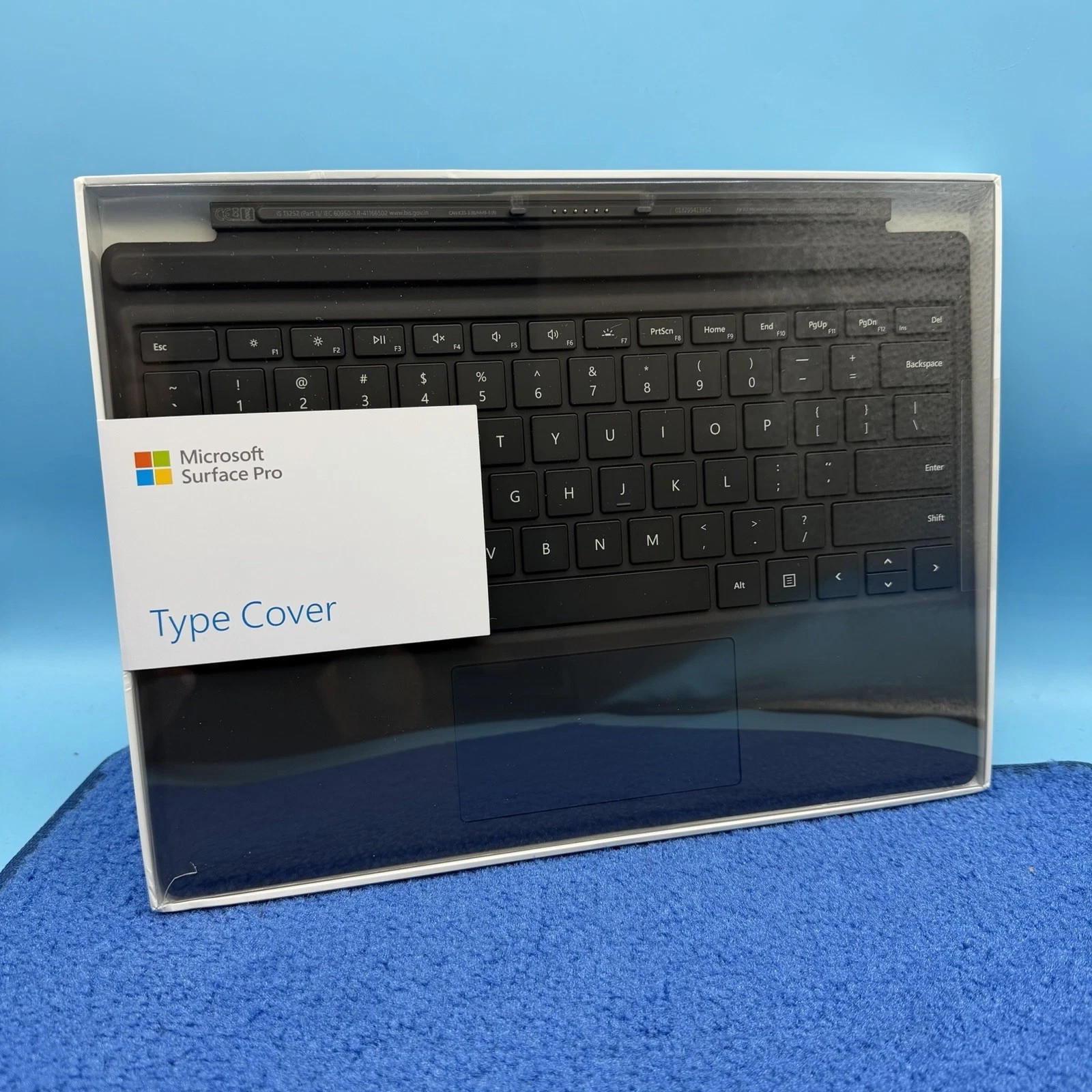 AU SELLER Orig Microsoft Surface Pro Type Cover 1725 Keyboard - Black - sealed