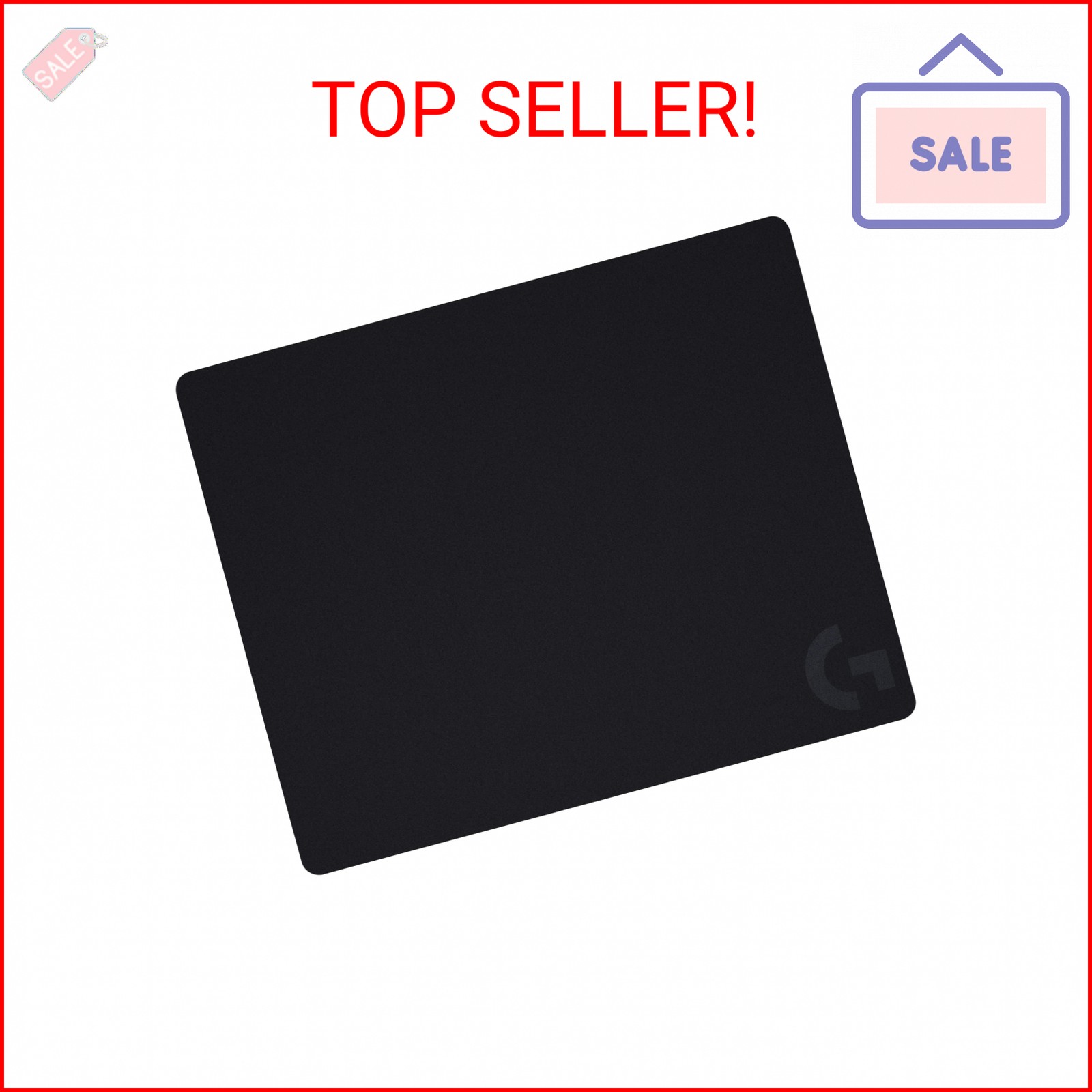 Logitech G440 Hard Gaming Mouse Pad (340x280x5) - Black