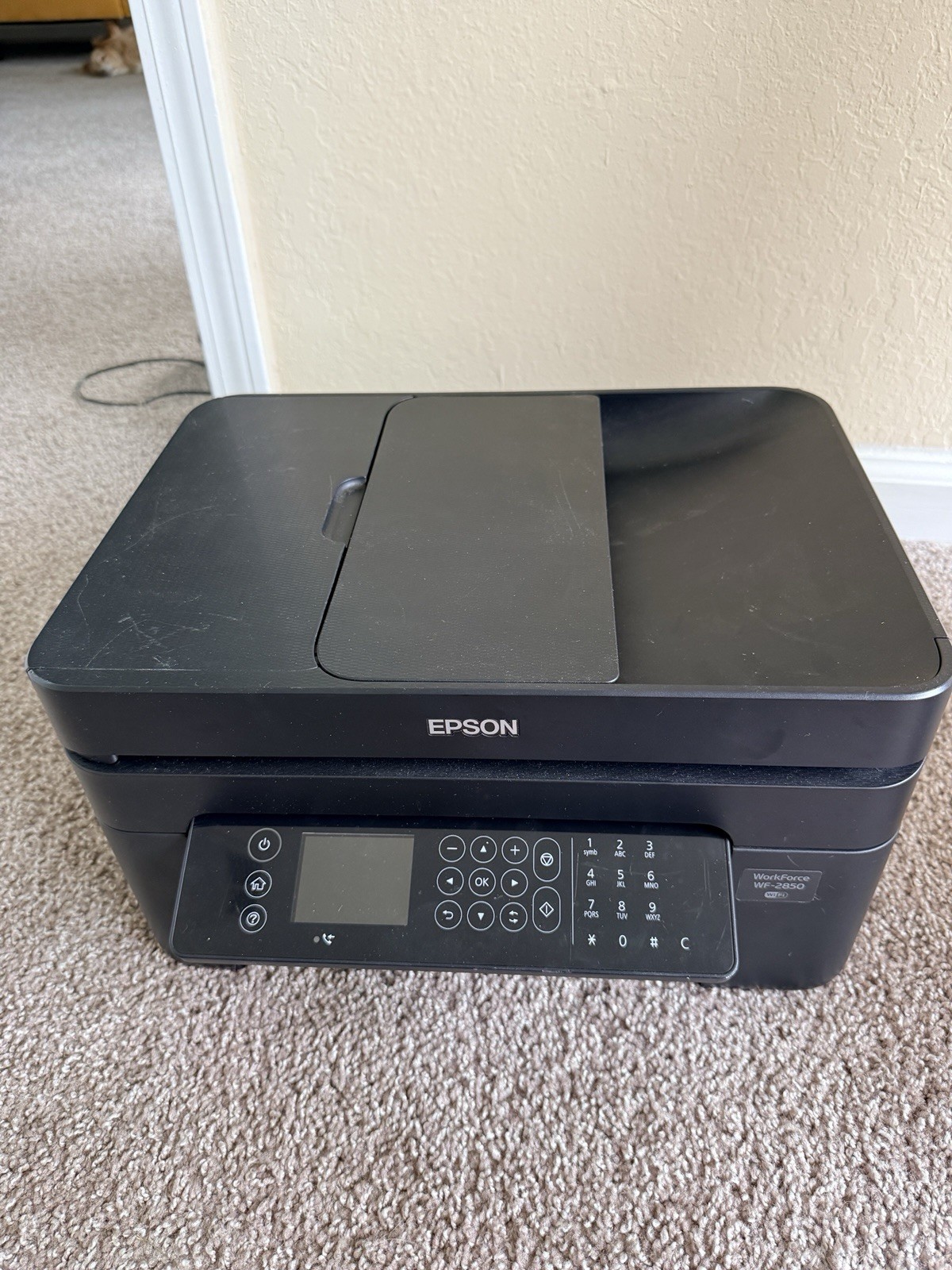 Epson WorkForce WF-2850 Wireless All-in-One Color Printer Scanner Copier